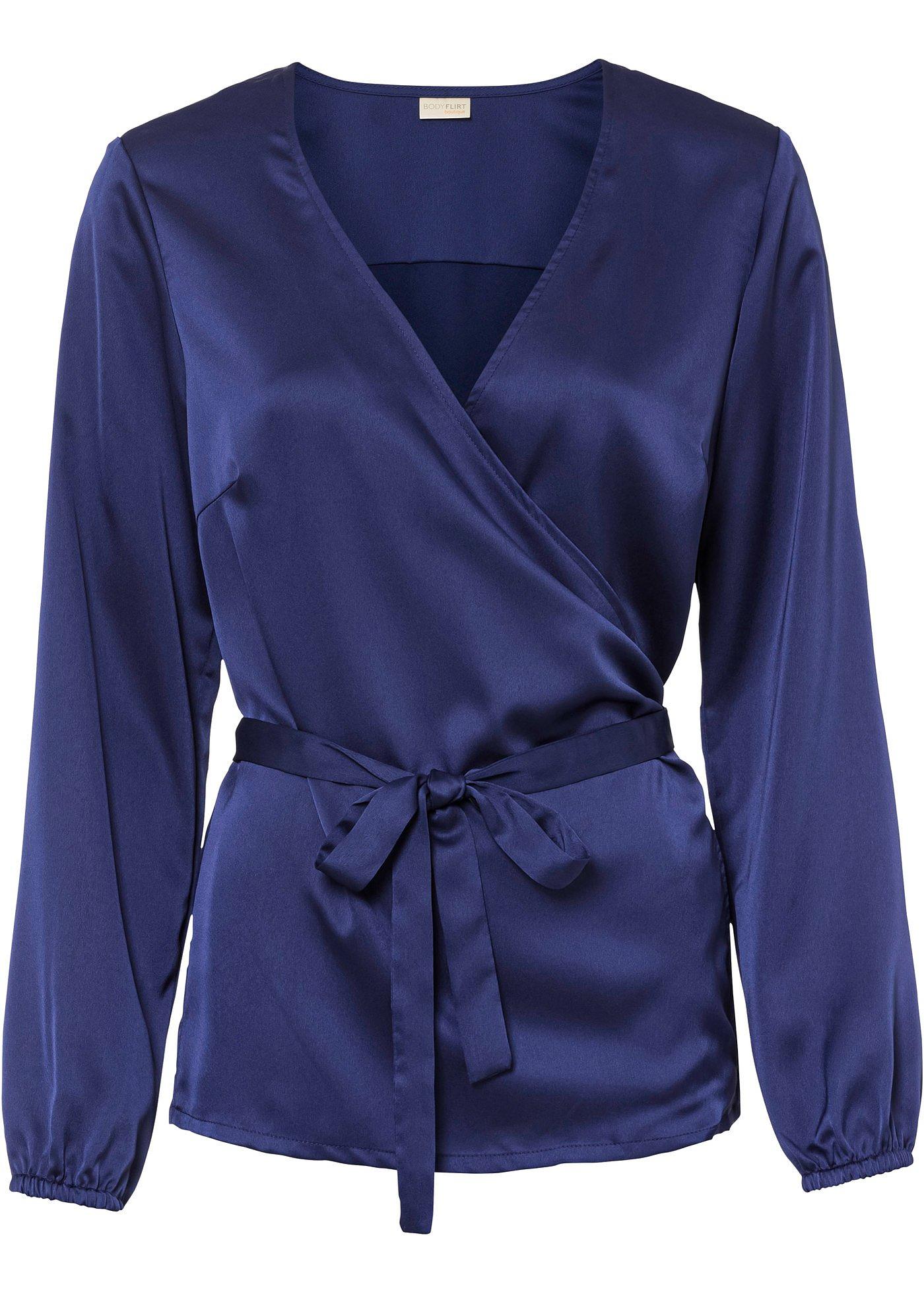 Blouse en satin
