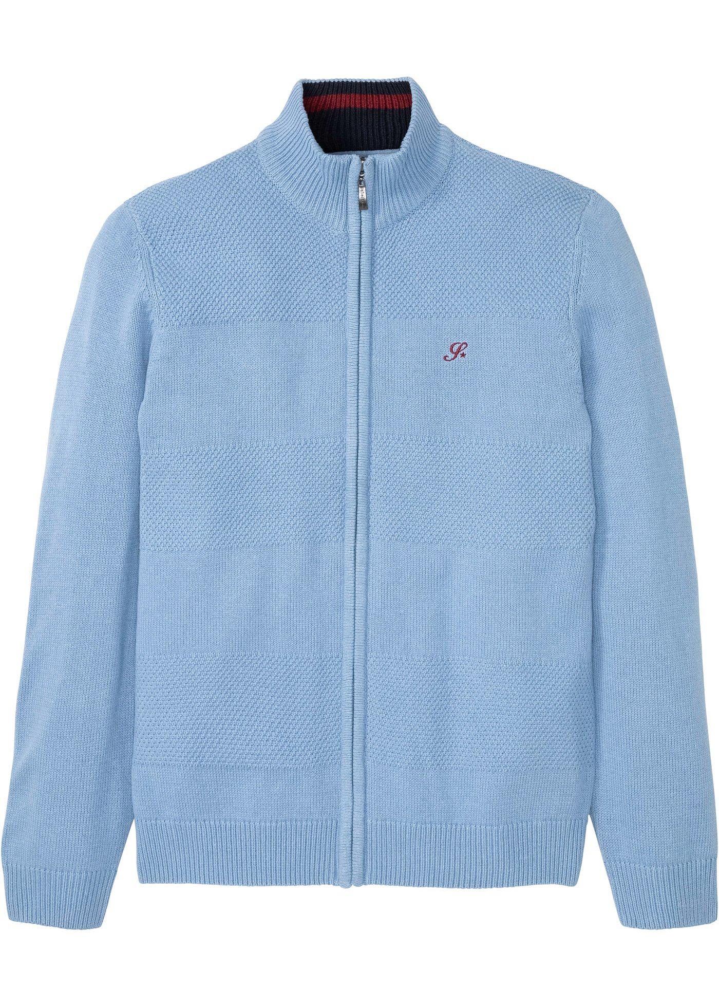 Gilet en maille avec coton recyclé