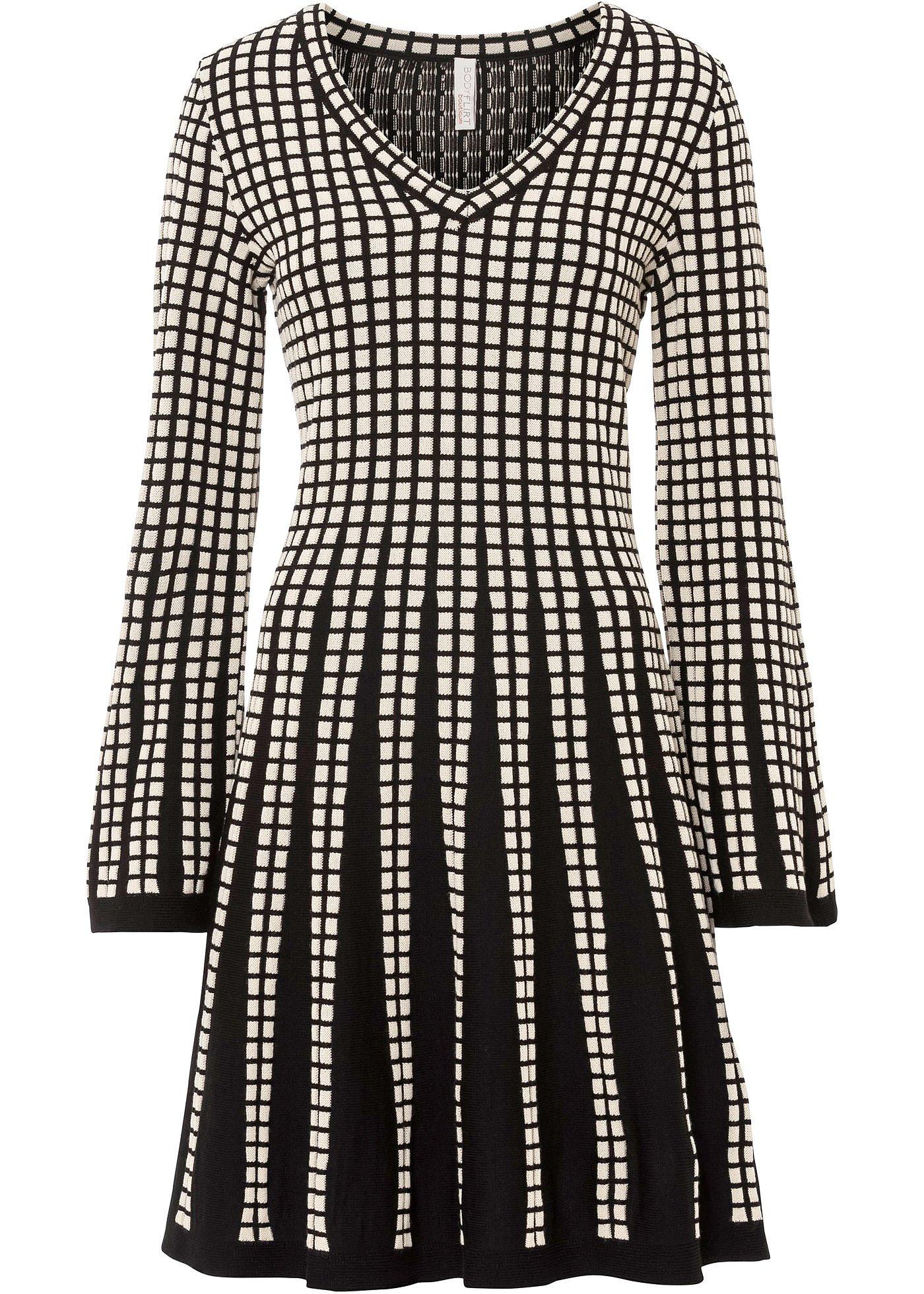 Robe en maille plissée