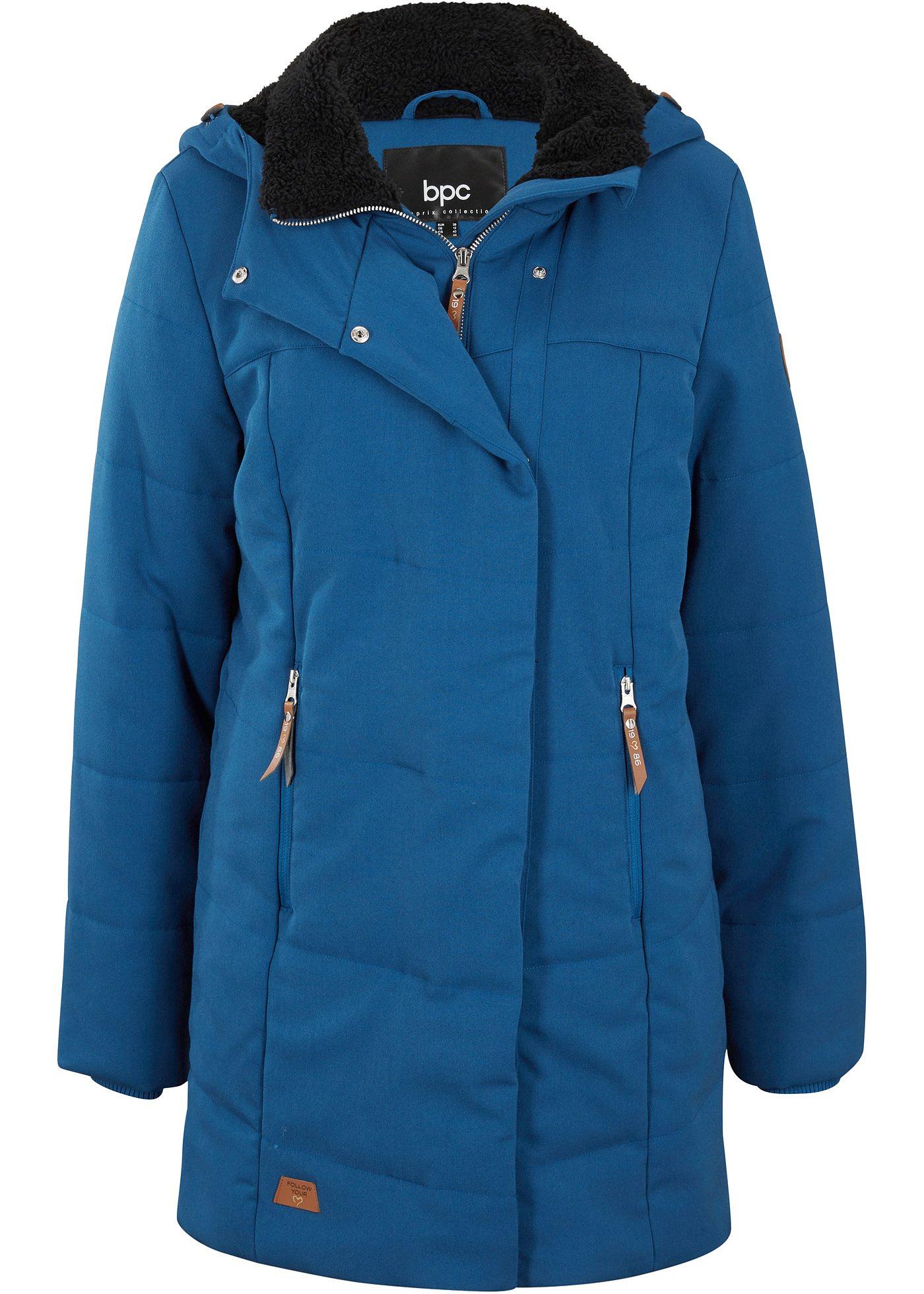 Veste matelassée avec détails synthétique imitation cuir