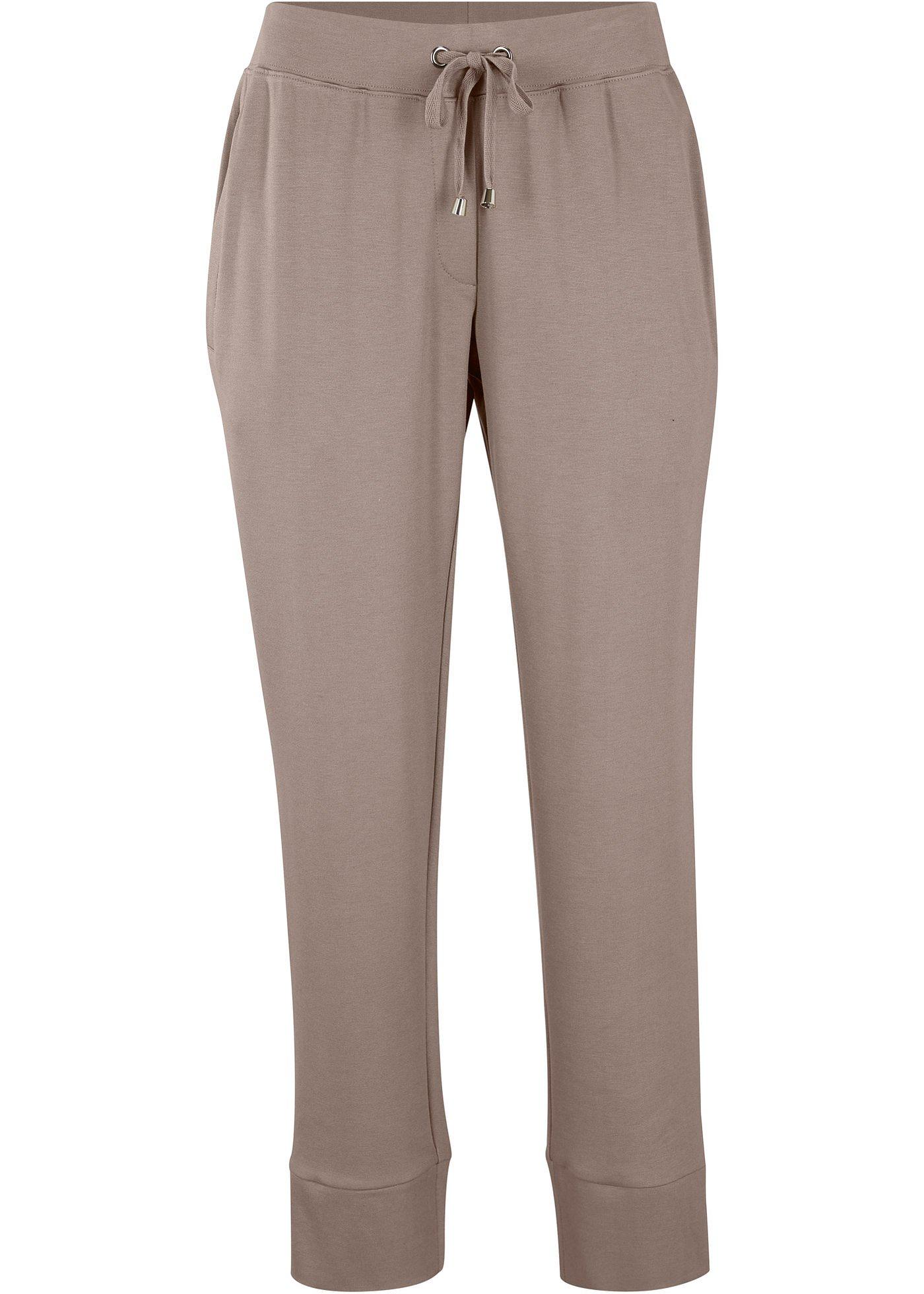 Pantalon extensible Punto di Roma avec détails zips