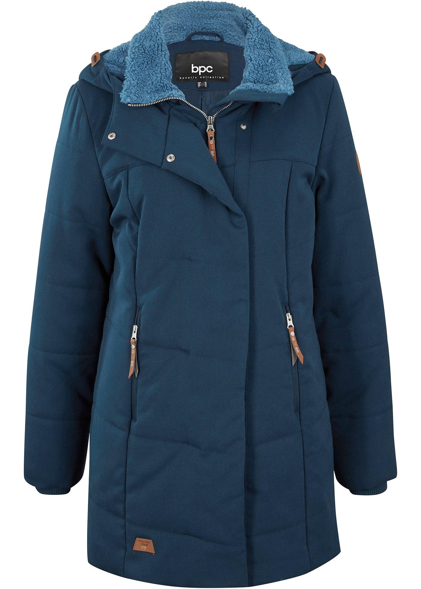 Veste matelassée avec détails synthétique imitation cuir