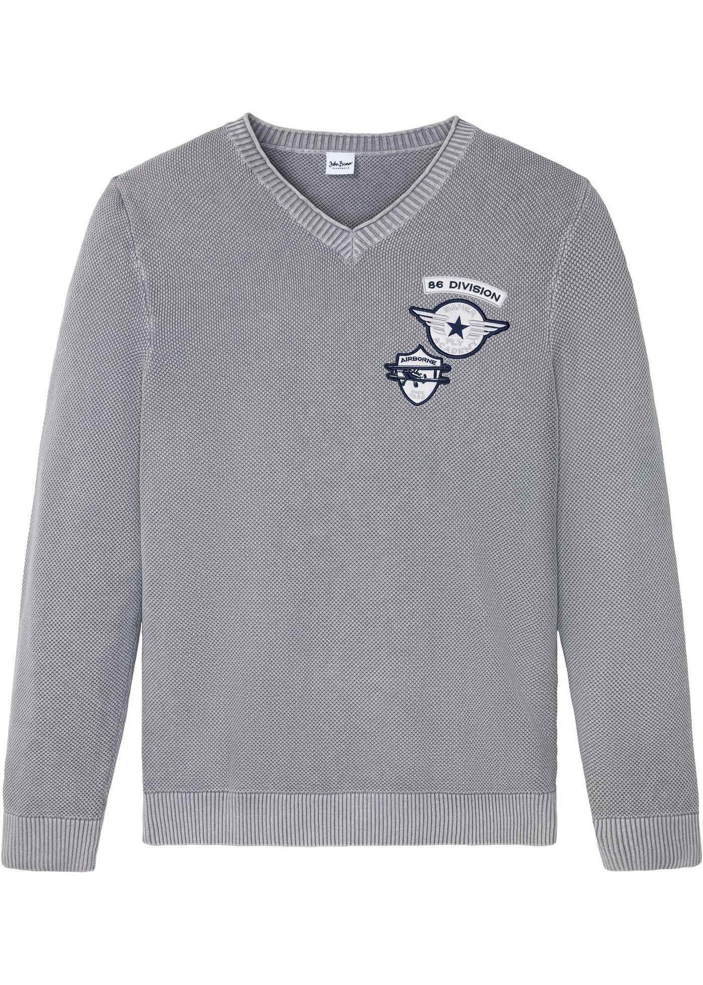 Pull aspect délavé en coton doux pour la peau