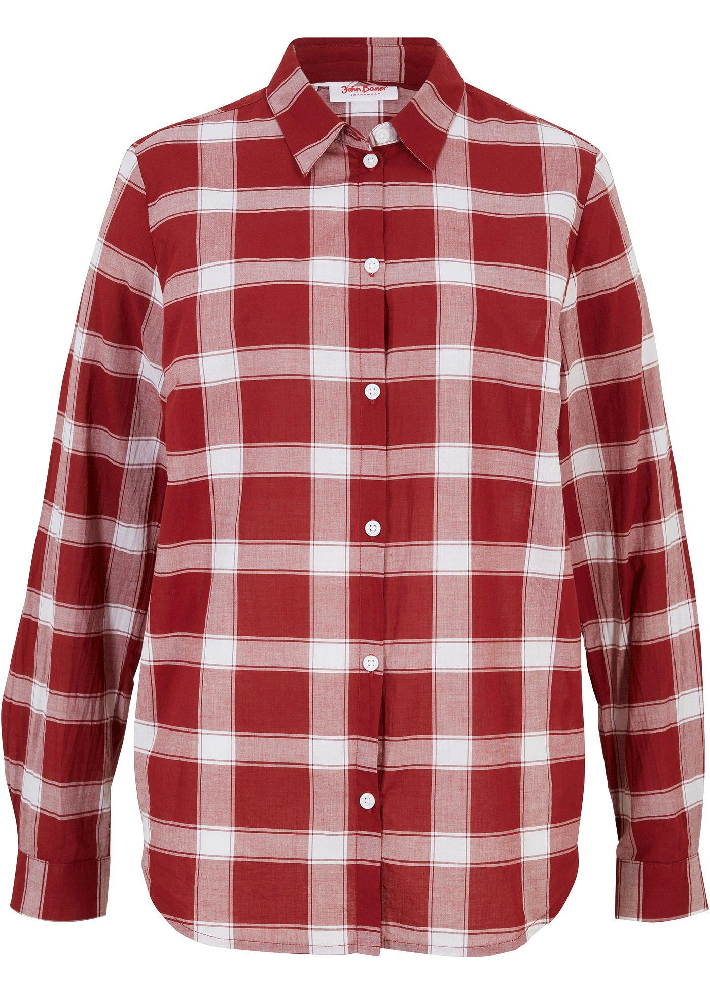 Chemisier à carreaux