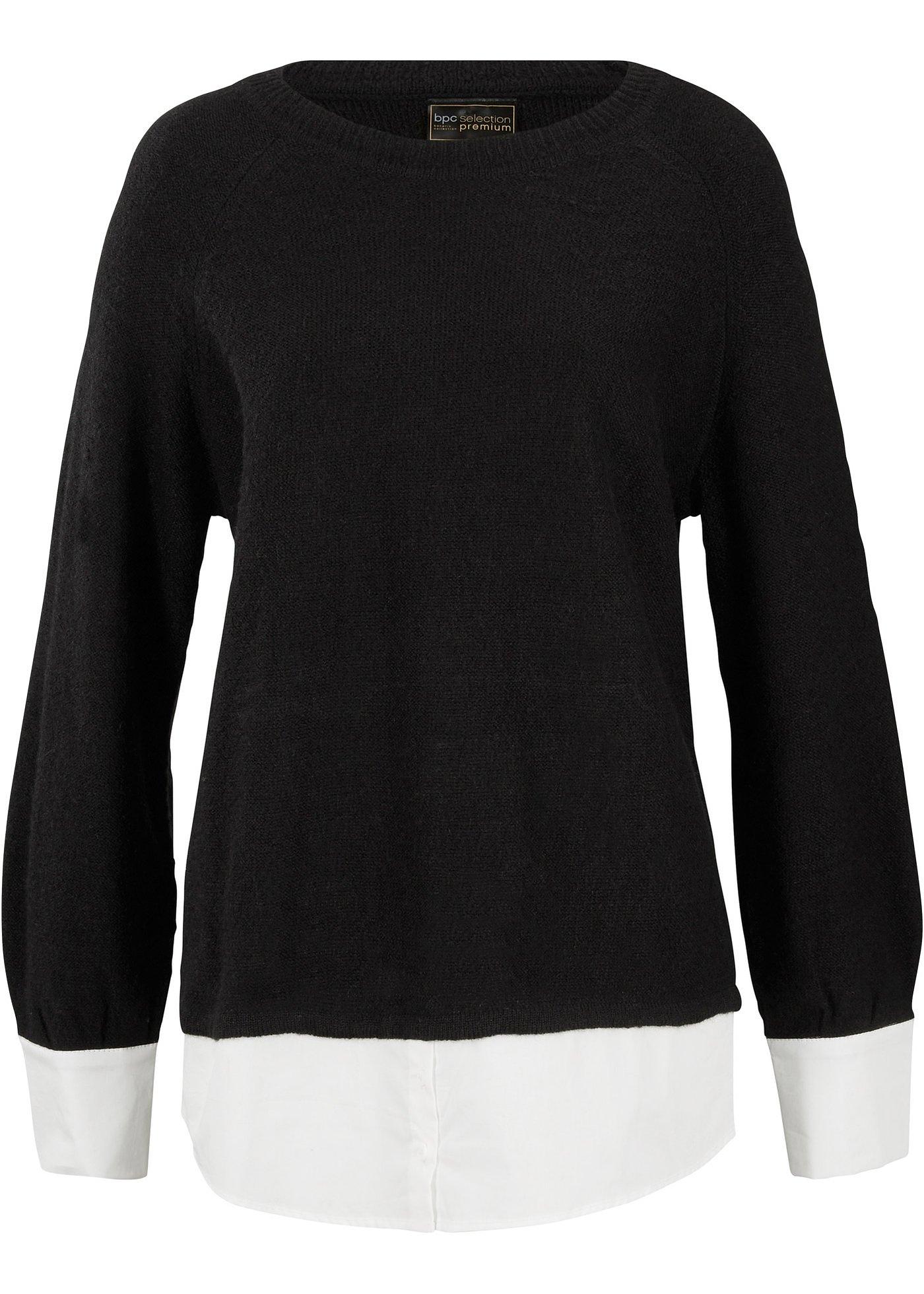 Pull 2 en 1 avec laine