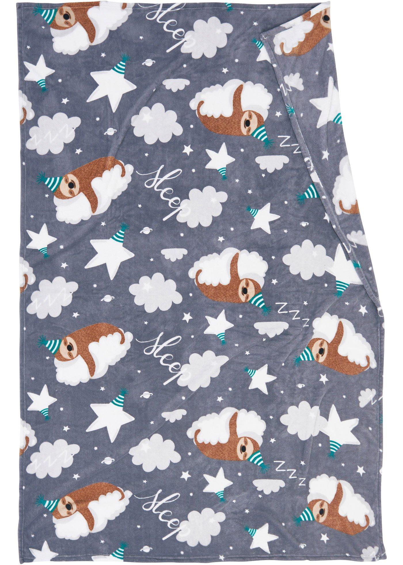 Couverture avec motif paresseux