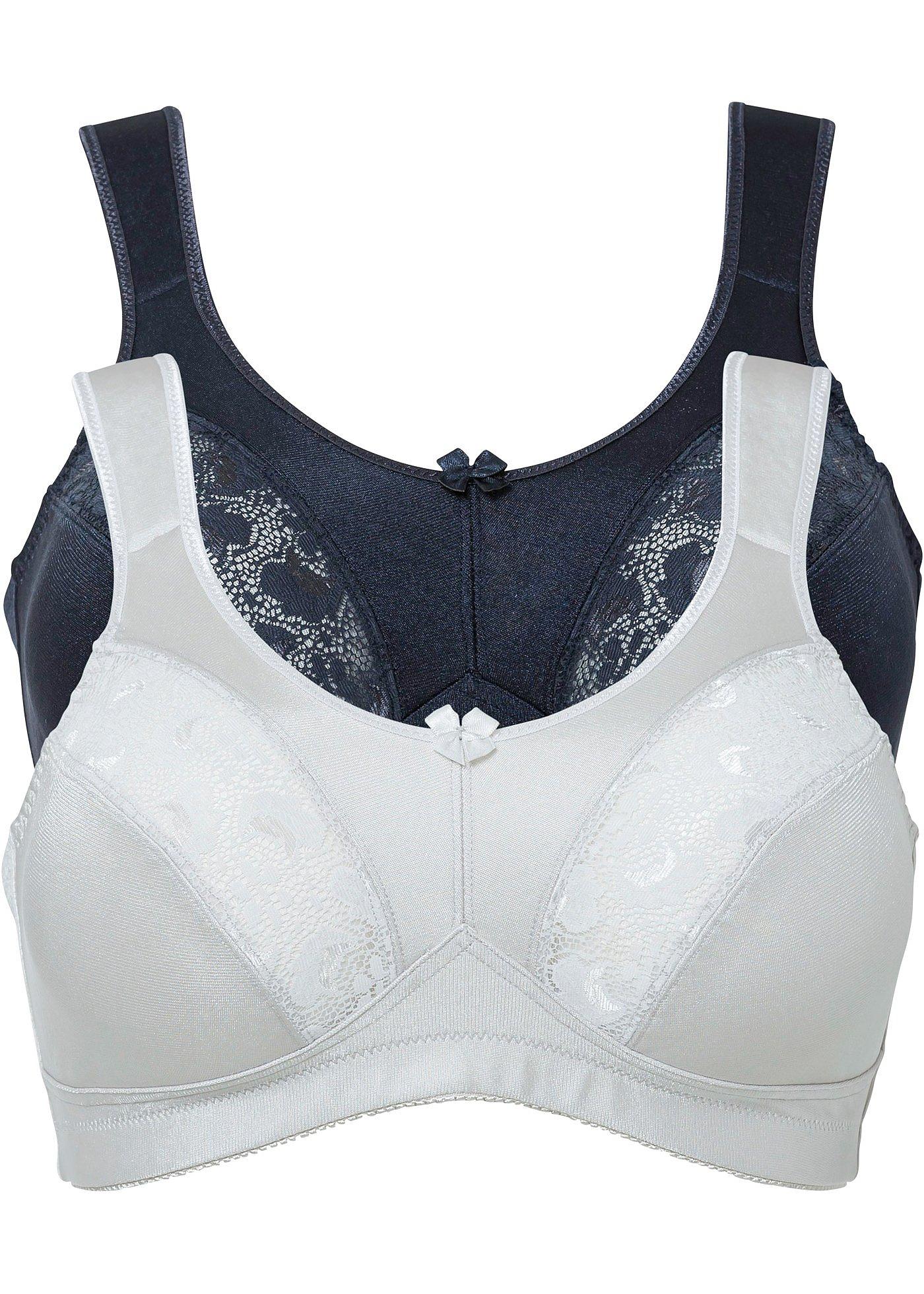 Lot de 2 soutiens-gorge de maintien sans armatures