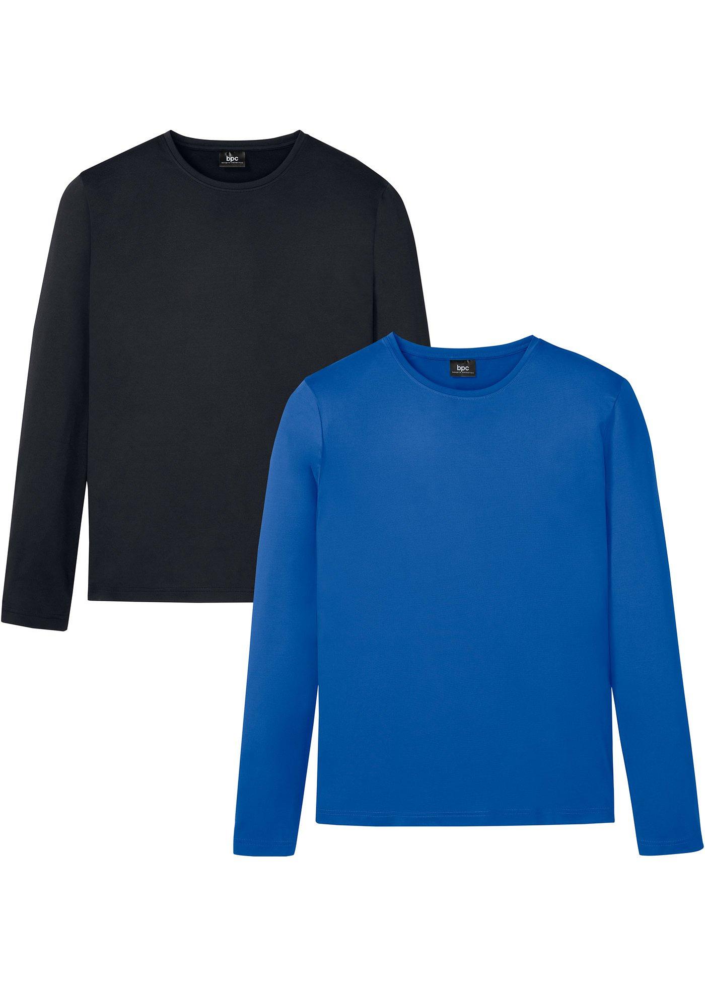 Lot de 2 T-shirts de sport à manches longues