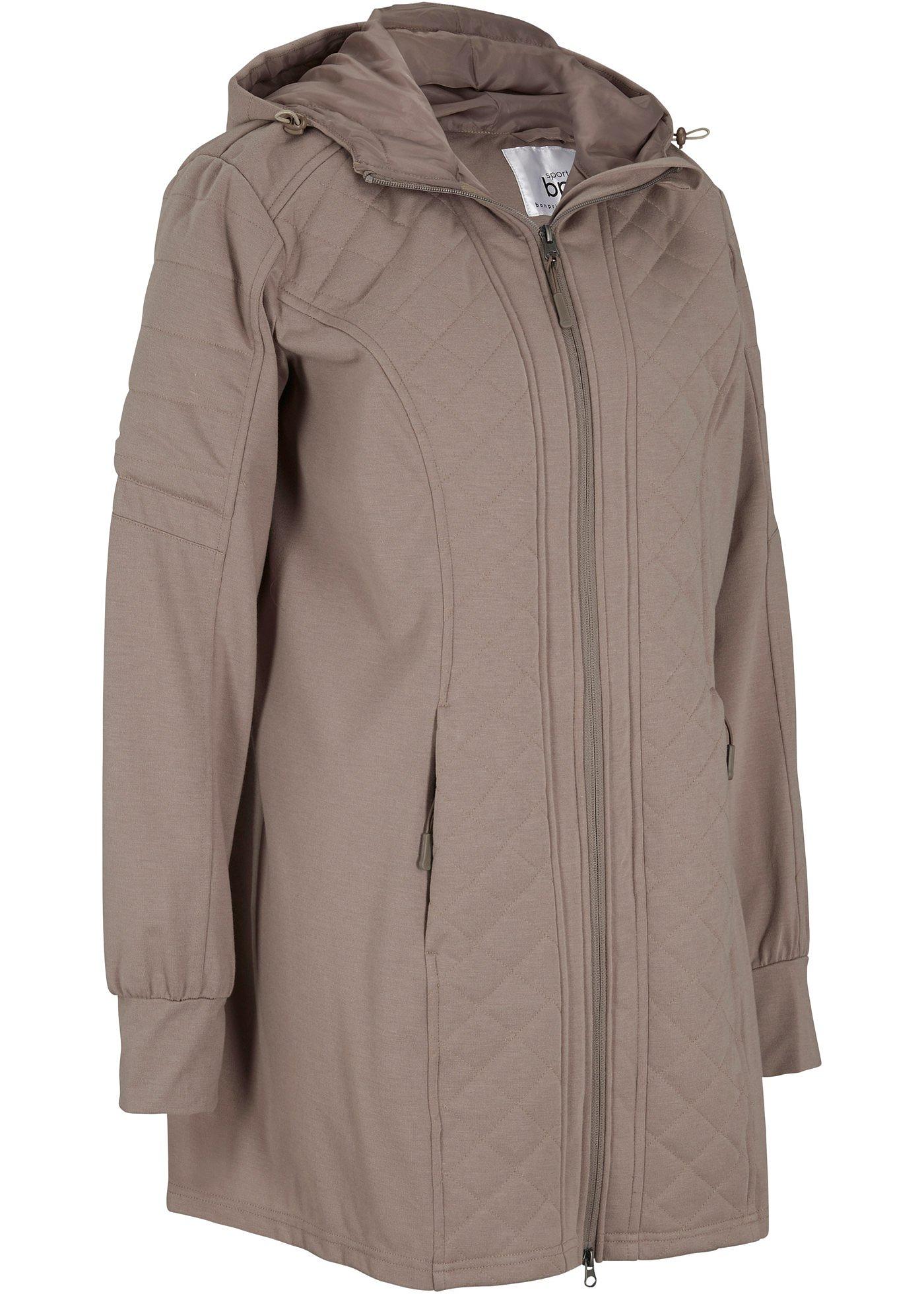 Veste longue matelassée