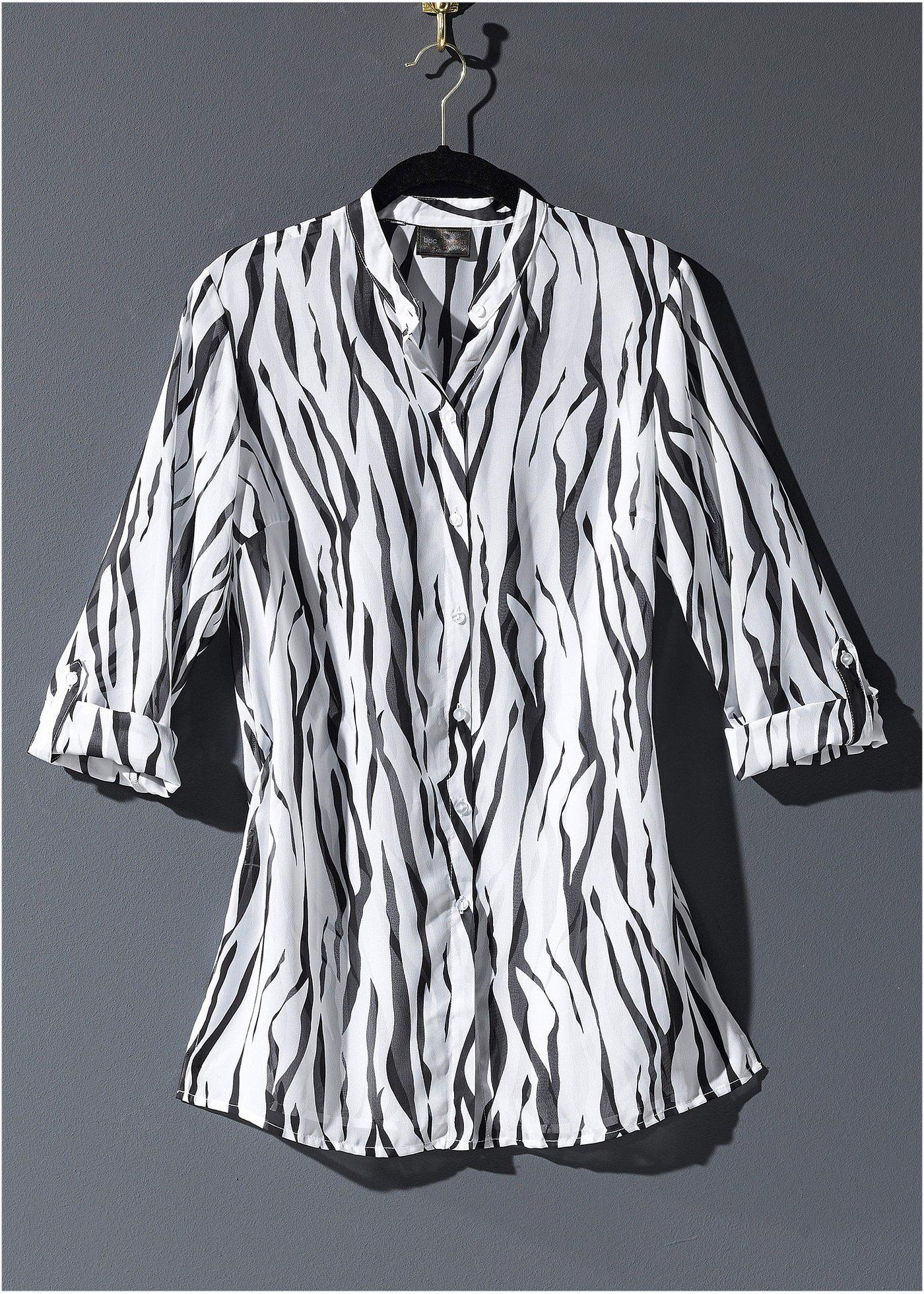 Chemisier long en chiffon