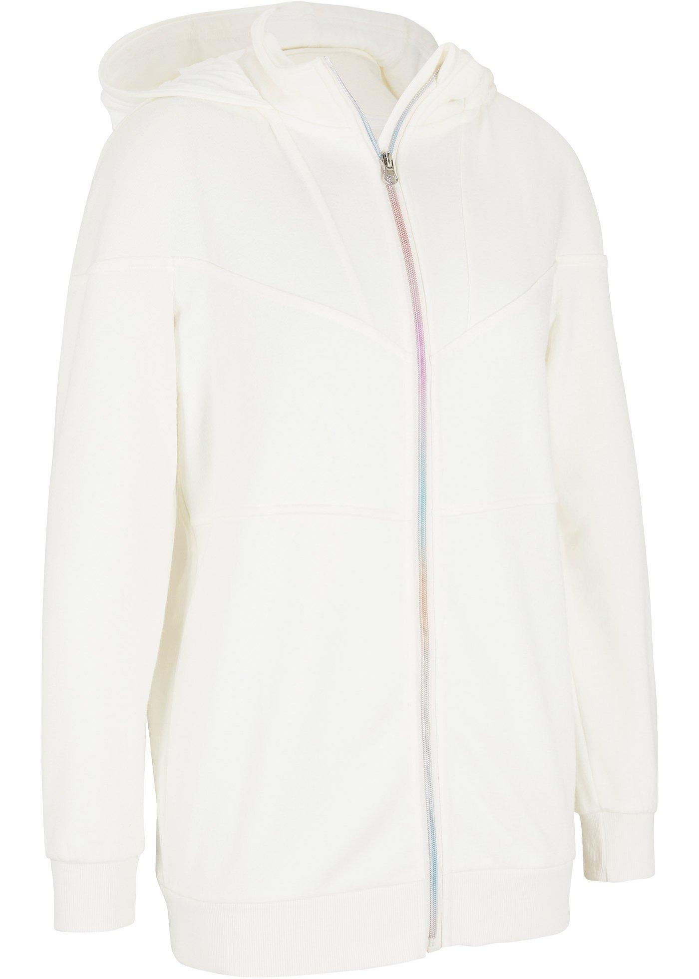 Veste sweat avec polyester recyclé