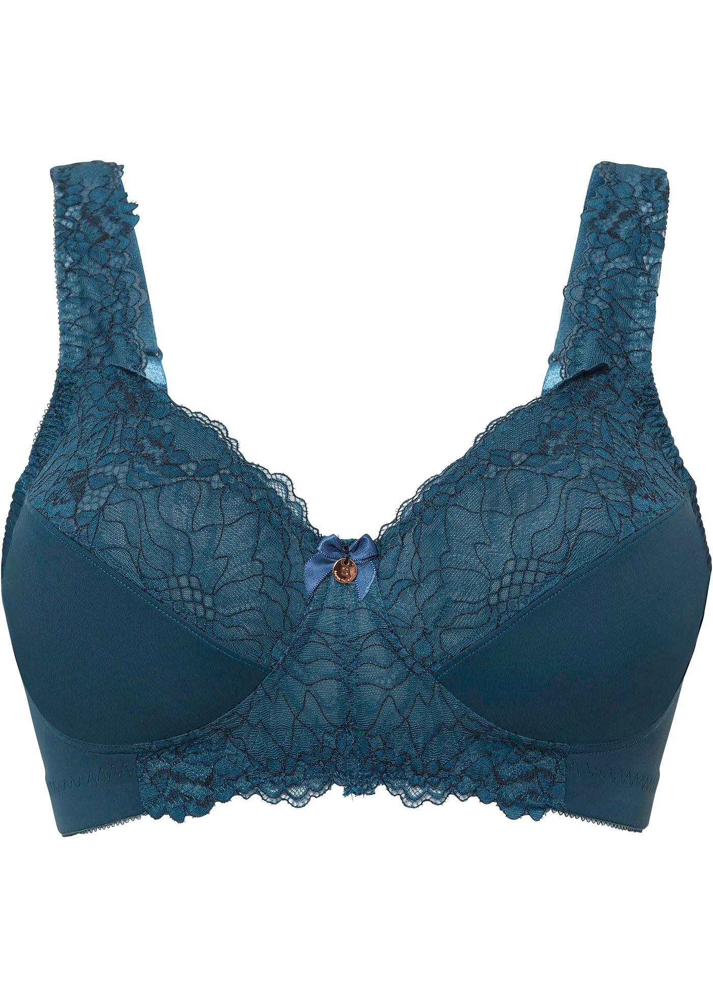 Soutien-gorge minimiseur sans armatures avec matériau recyclé