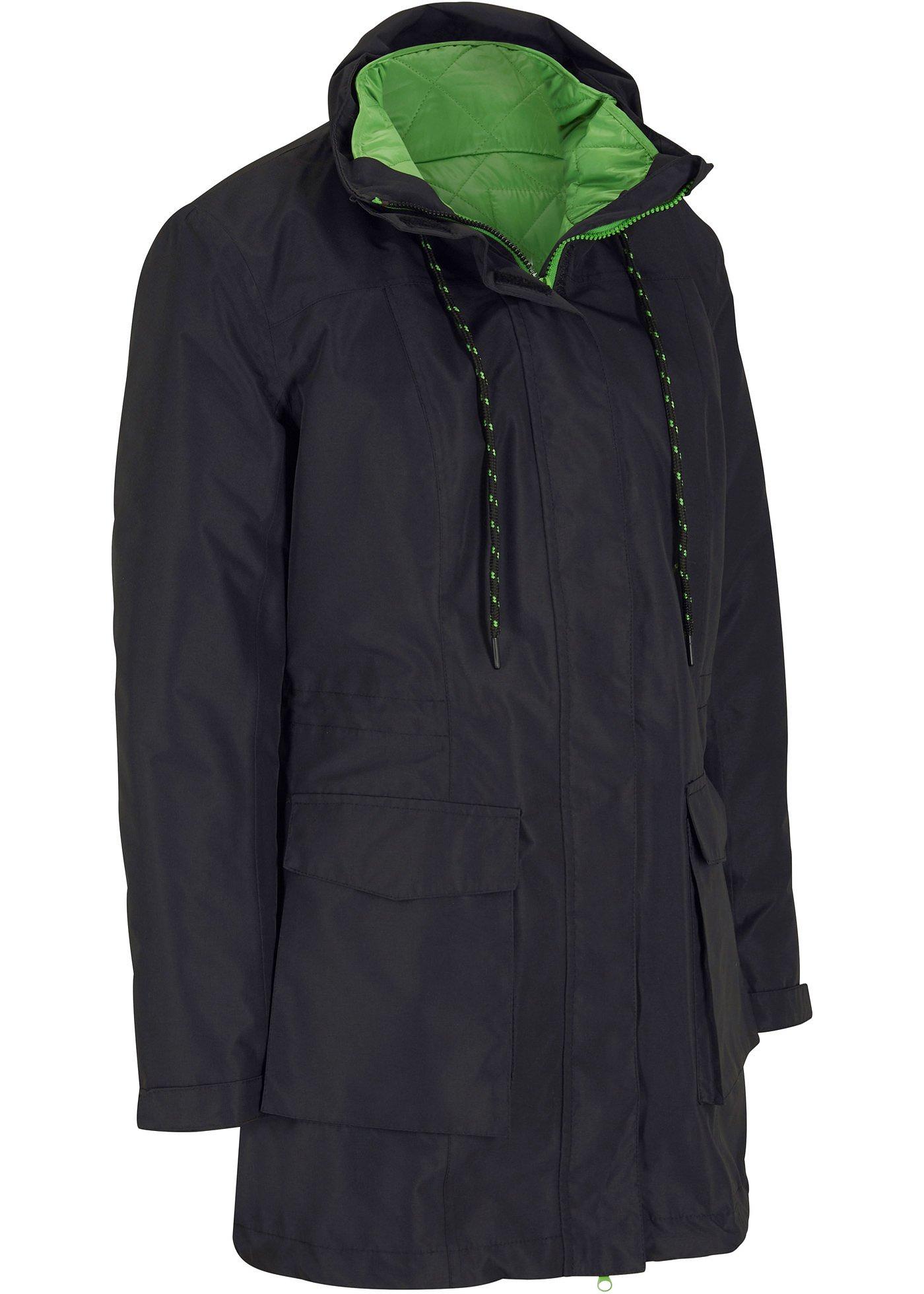 Veste longue 3 en 1 avec polyester recyclé