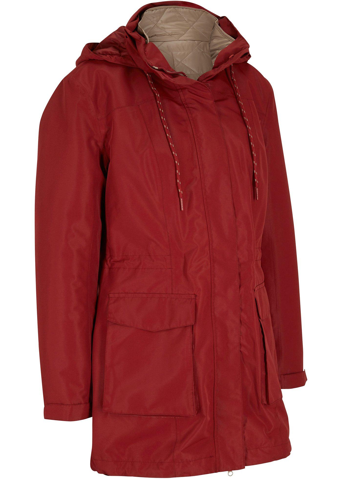 Veste longue 3 en 1 avec polyester recyclé