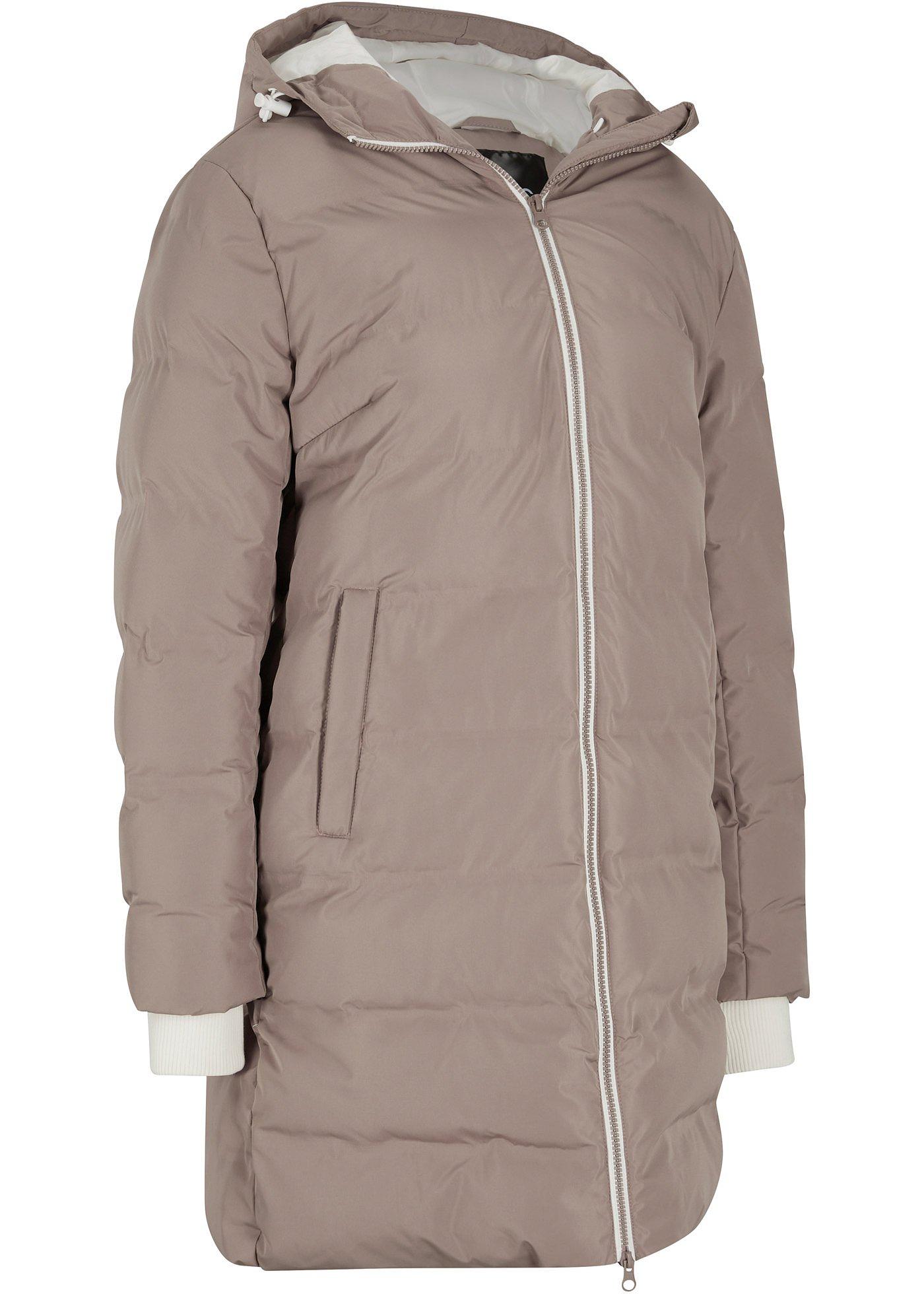 Parka outdoor doublée sans coutures en polyester recyclé