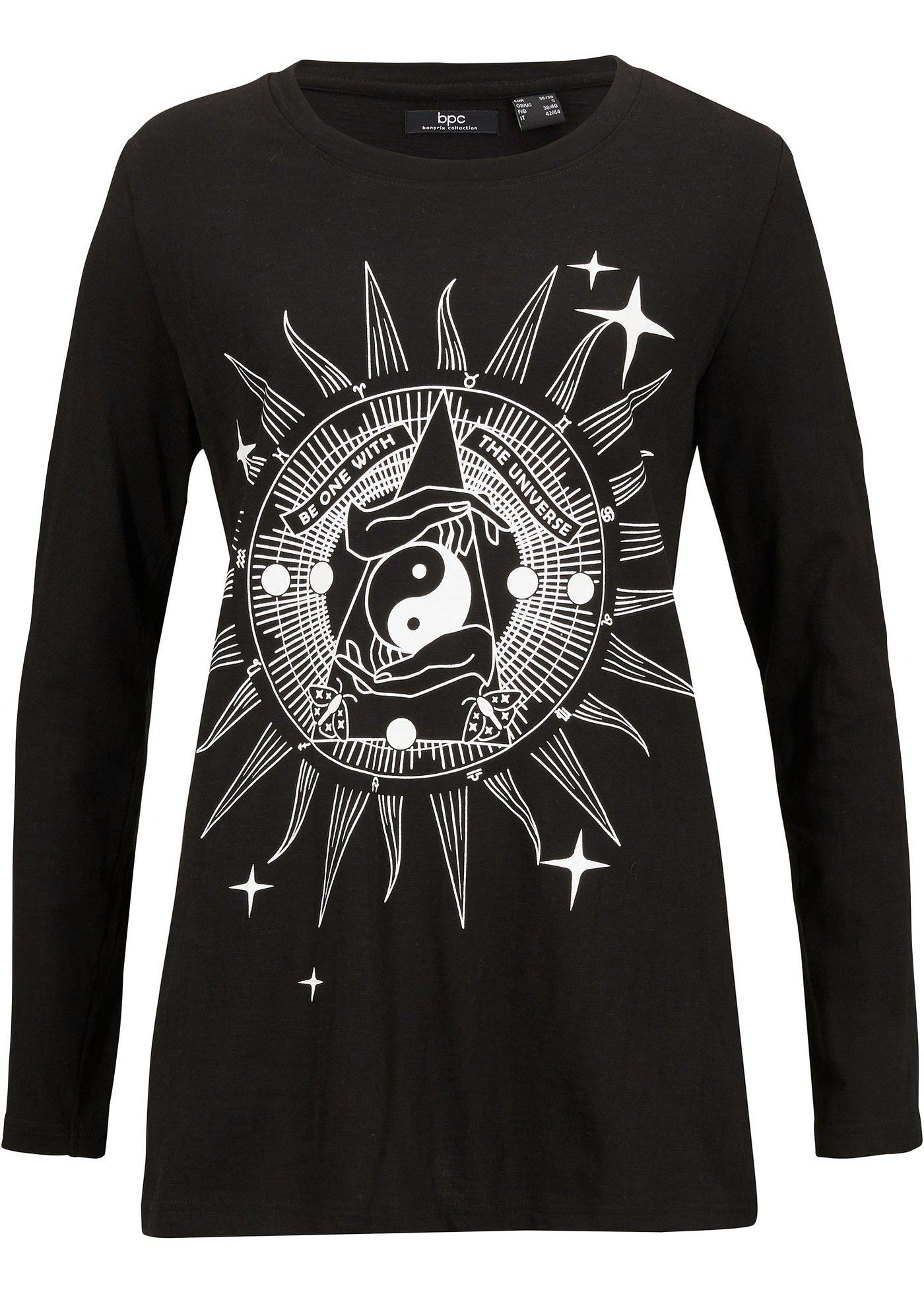 T-shirt manches longues à imprimé