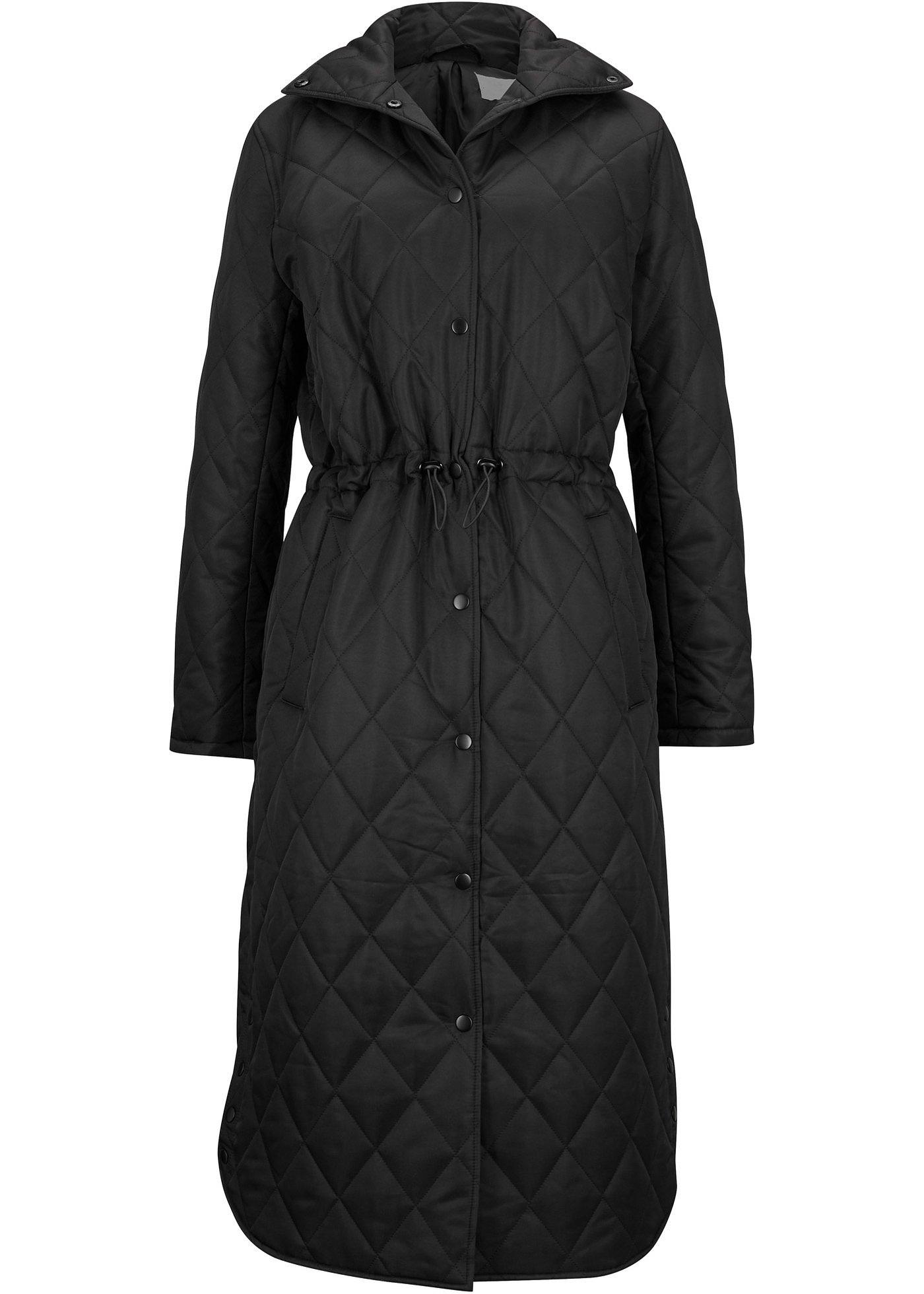 Manteau matelassé motif losange