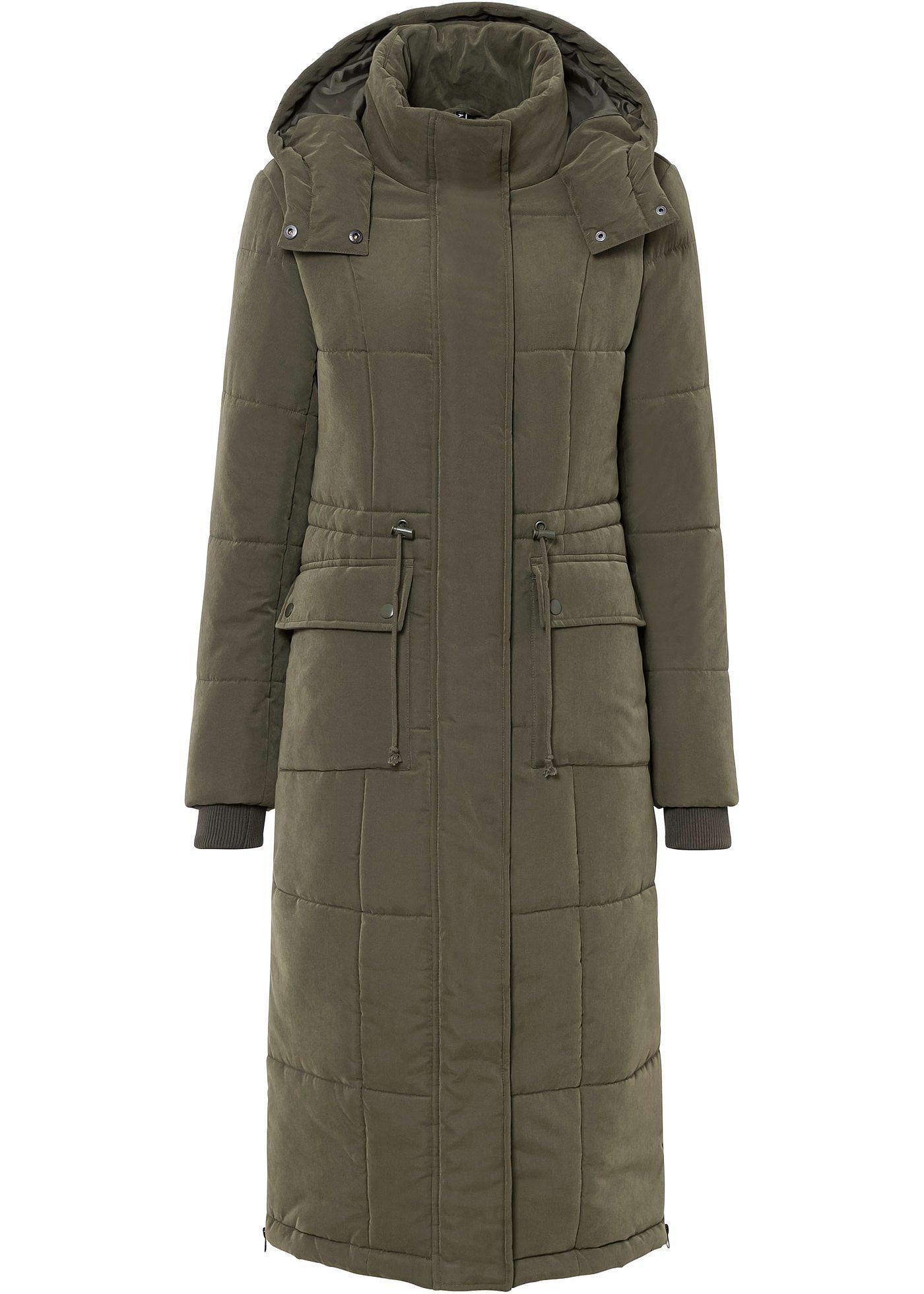 Manteau d'hiver avec zips latéraux