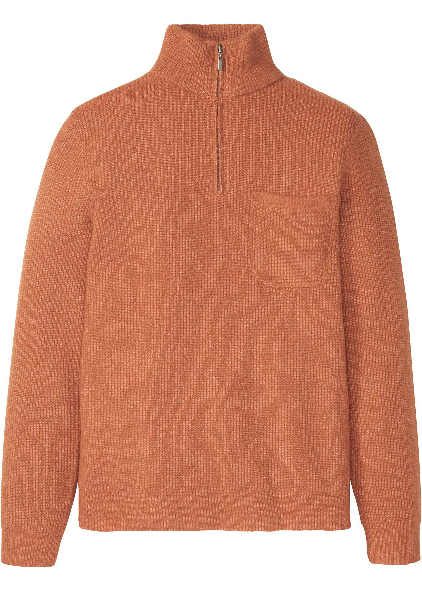 Pull avec poche poitrine