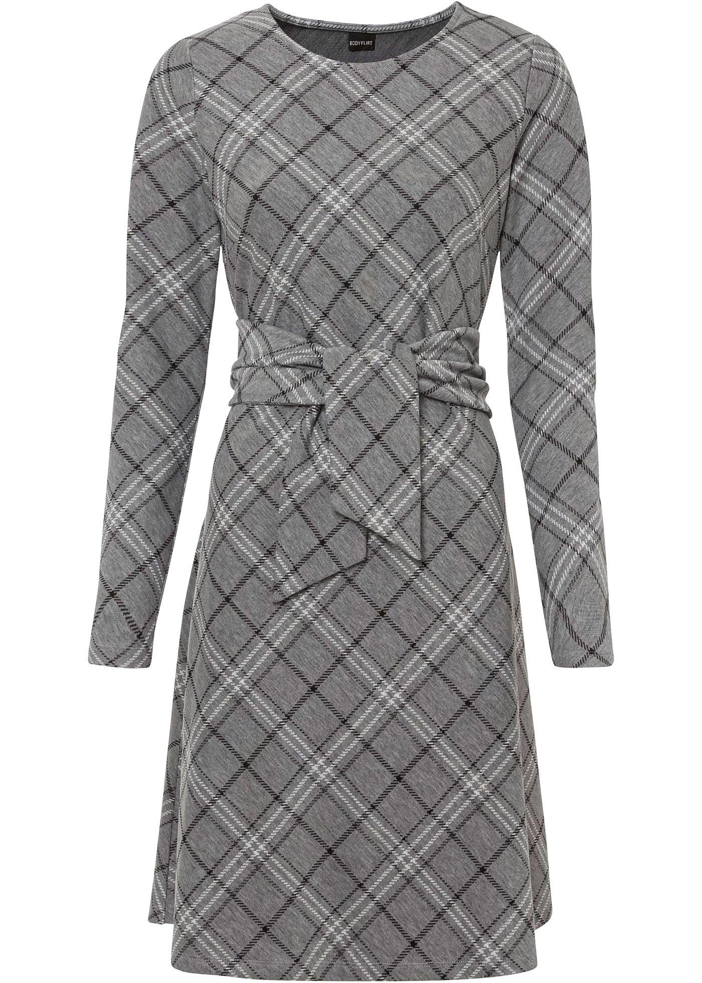 Robe avec ceinture à nouer