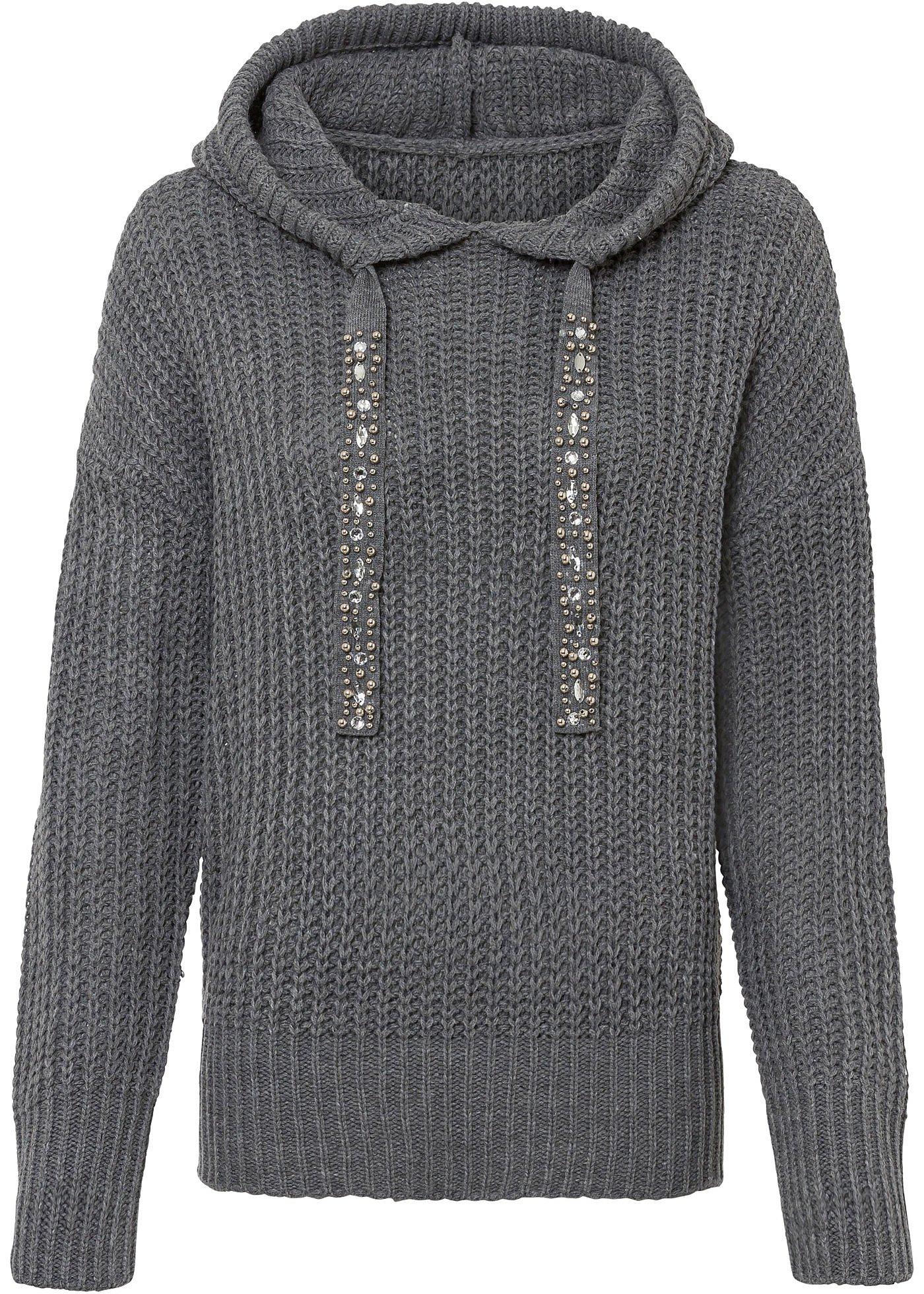 Pull avec cordons fantaisie