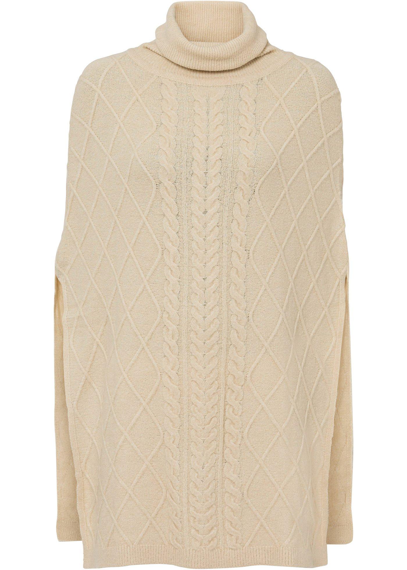 Pull sans manches à motif torsadé