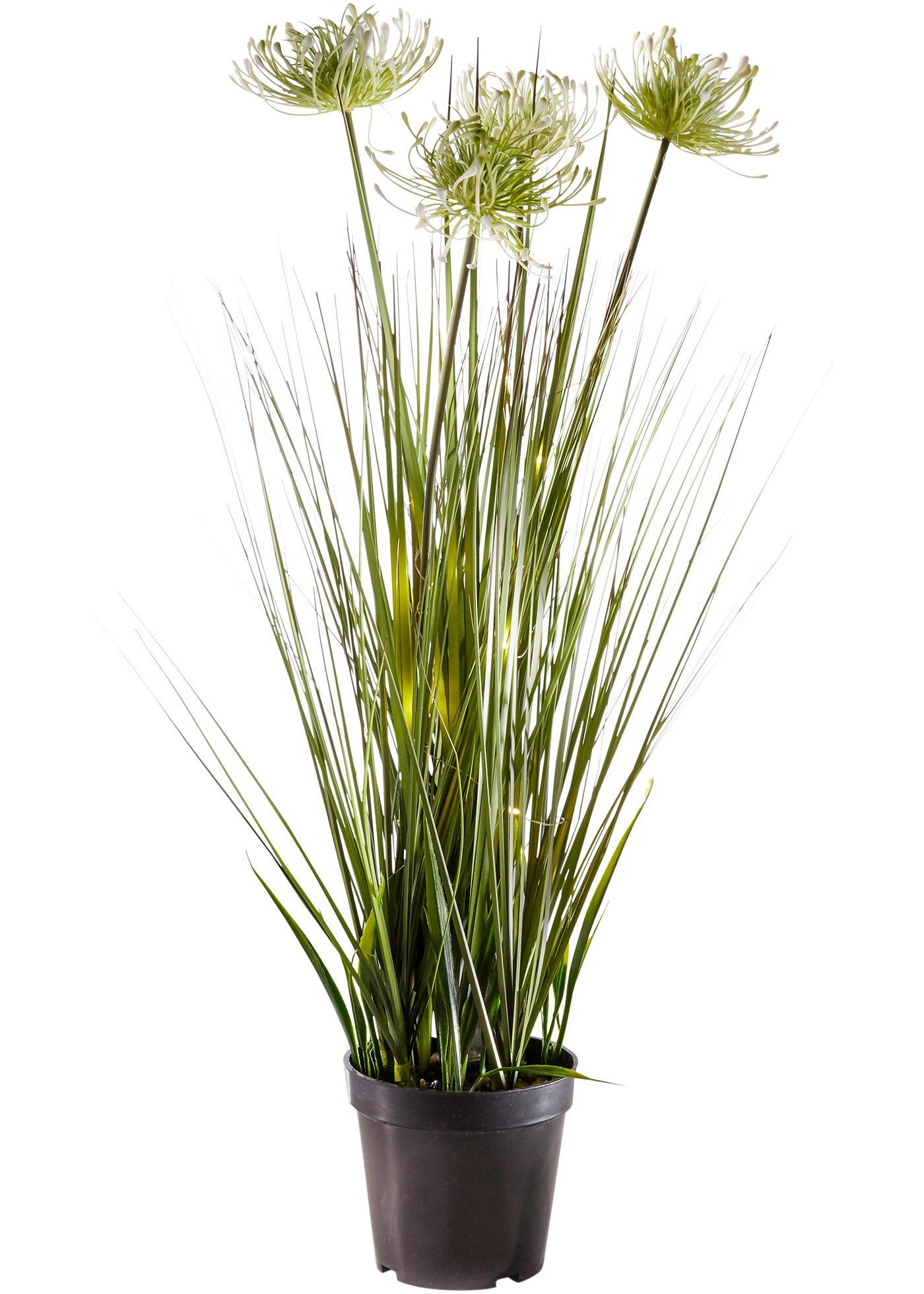 Plante artificielle LED avec herbes