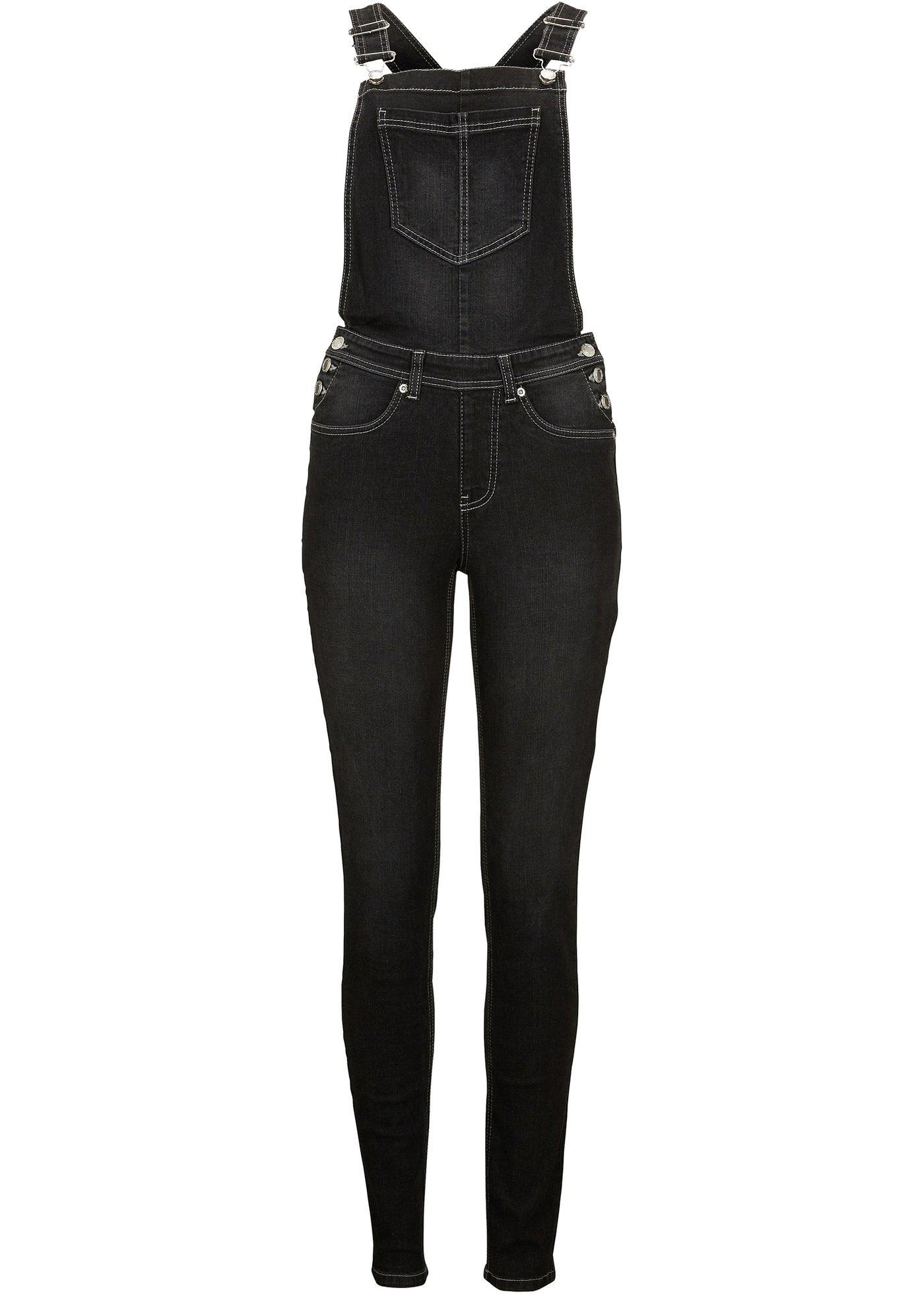 Salopette en jean push-up, Skinny