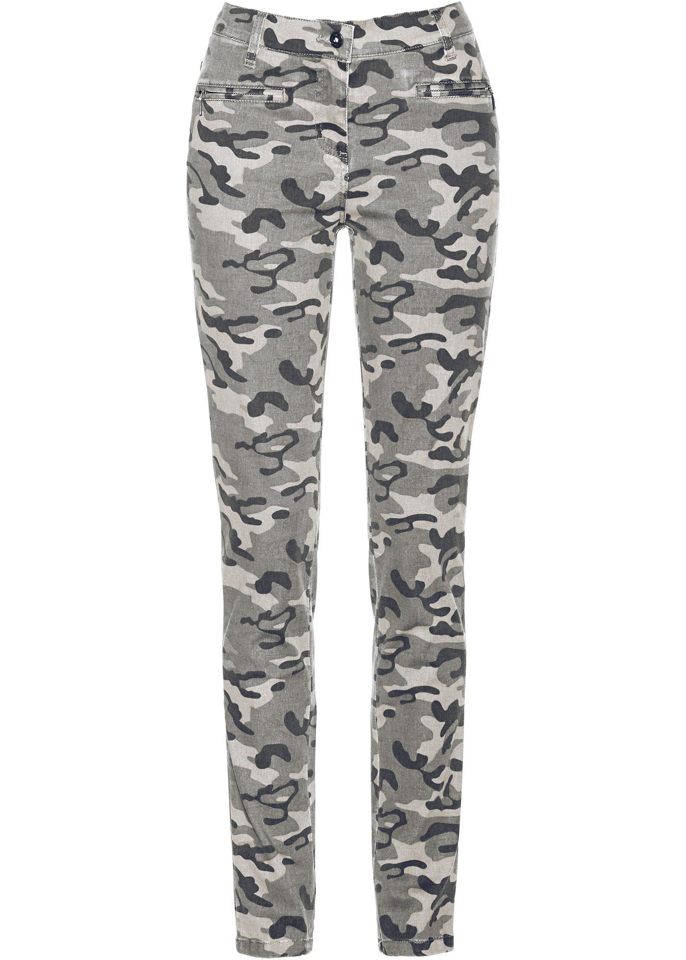 Pantalon extensible imprimé