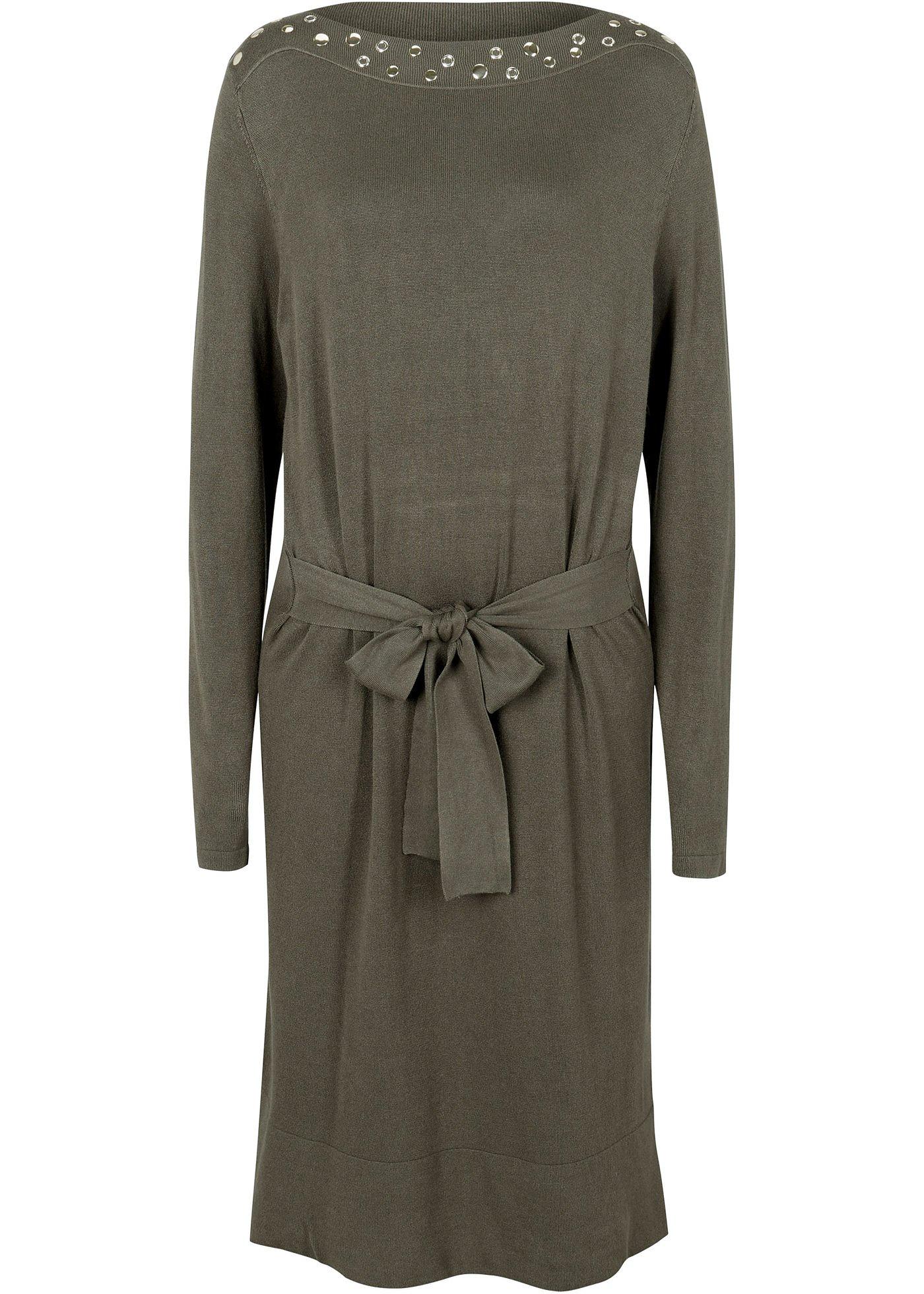 Robe en maille en viscose durable