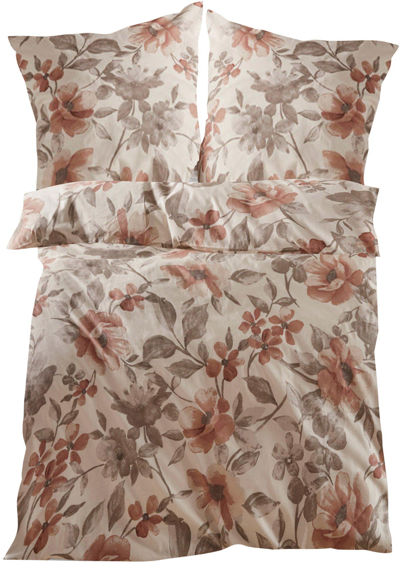 Parure de lit à motif floral
