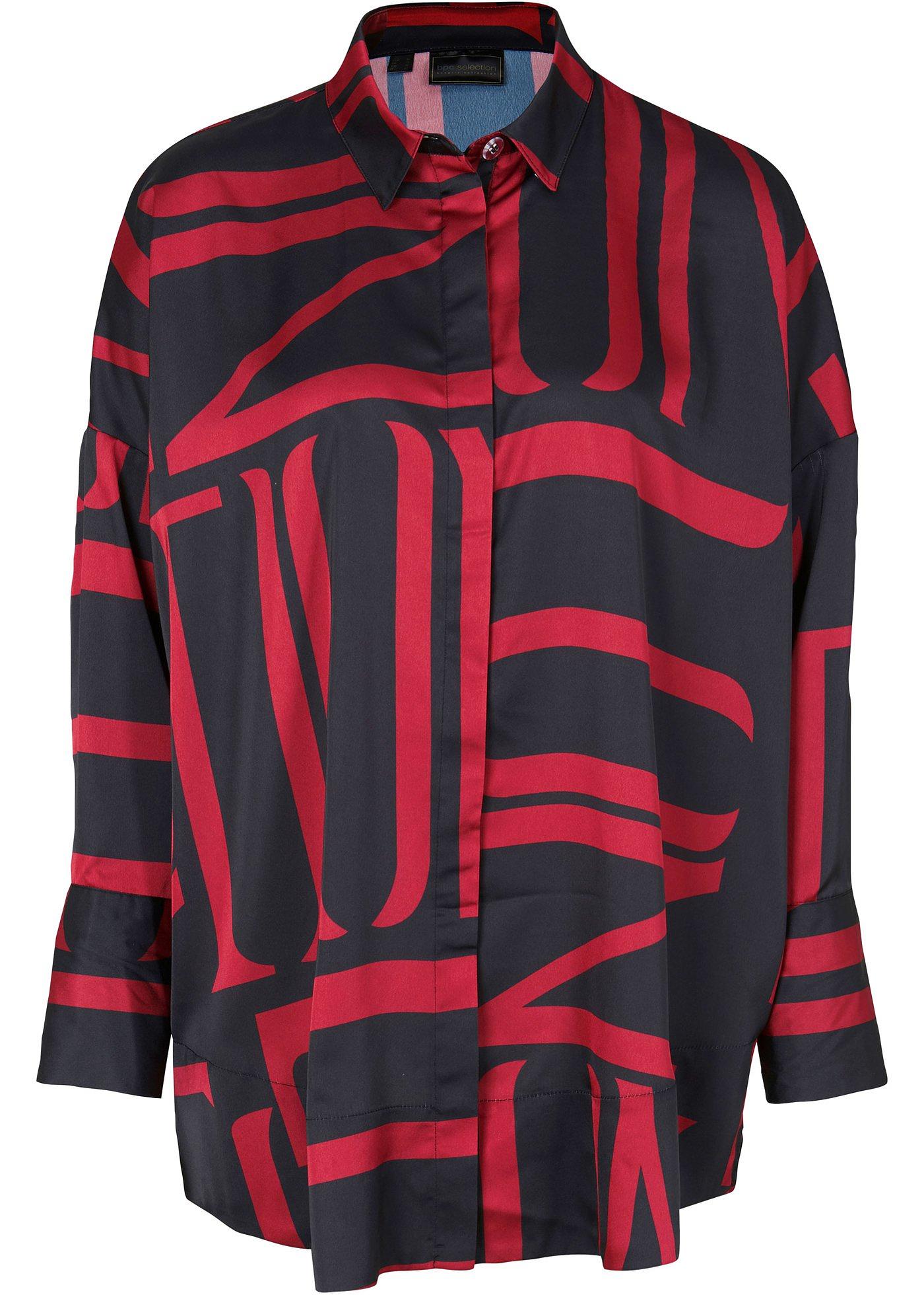 Chemisier oversize en satin