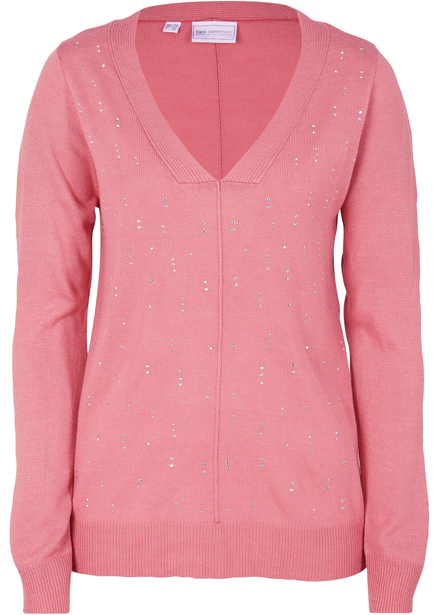 Pull en fine maille avec éléments brillants