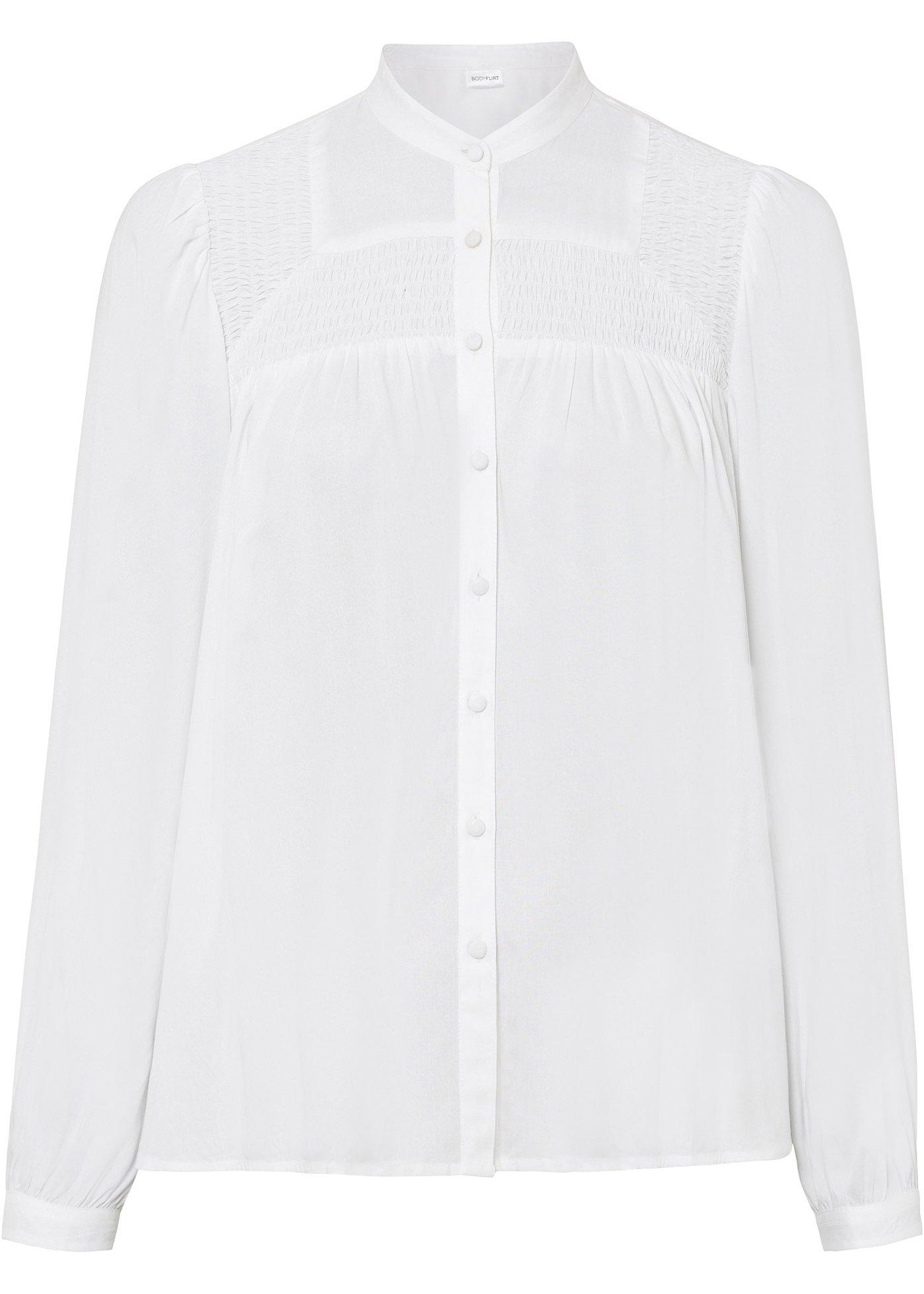 Chemisier avec fronces en viscose durable