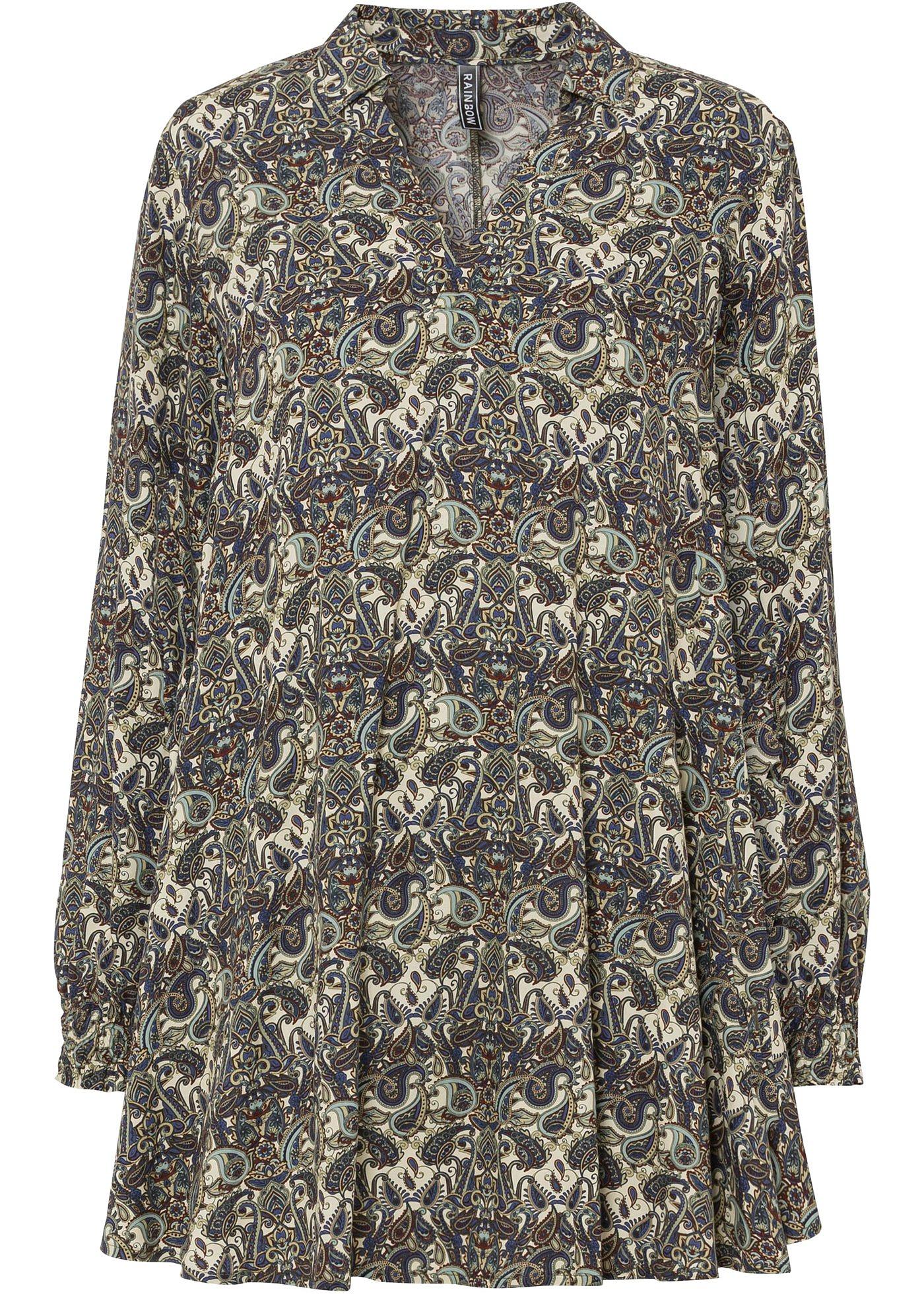 Chemisier long en viscose