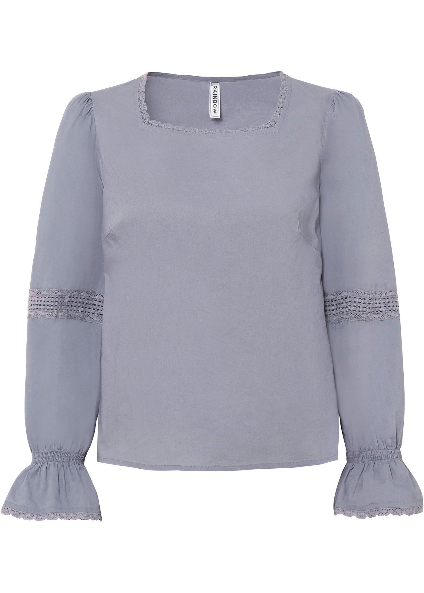 Blouse à encolure carrée
