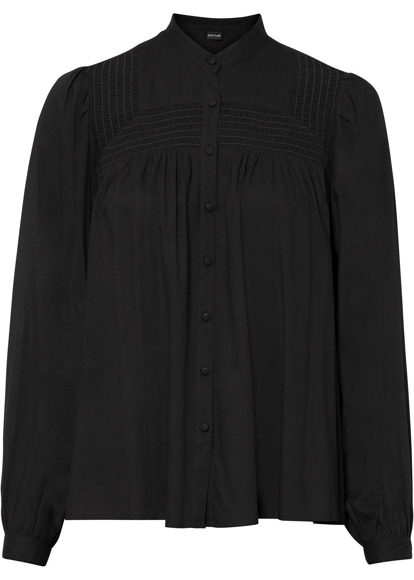 Chemisier avec fronces en viscose durable