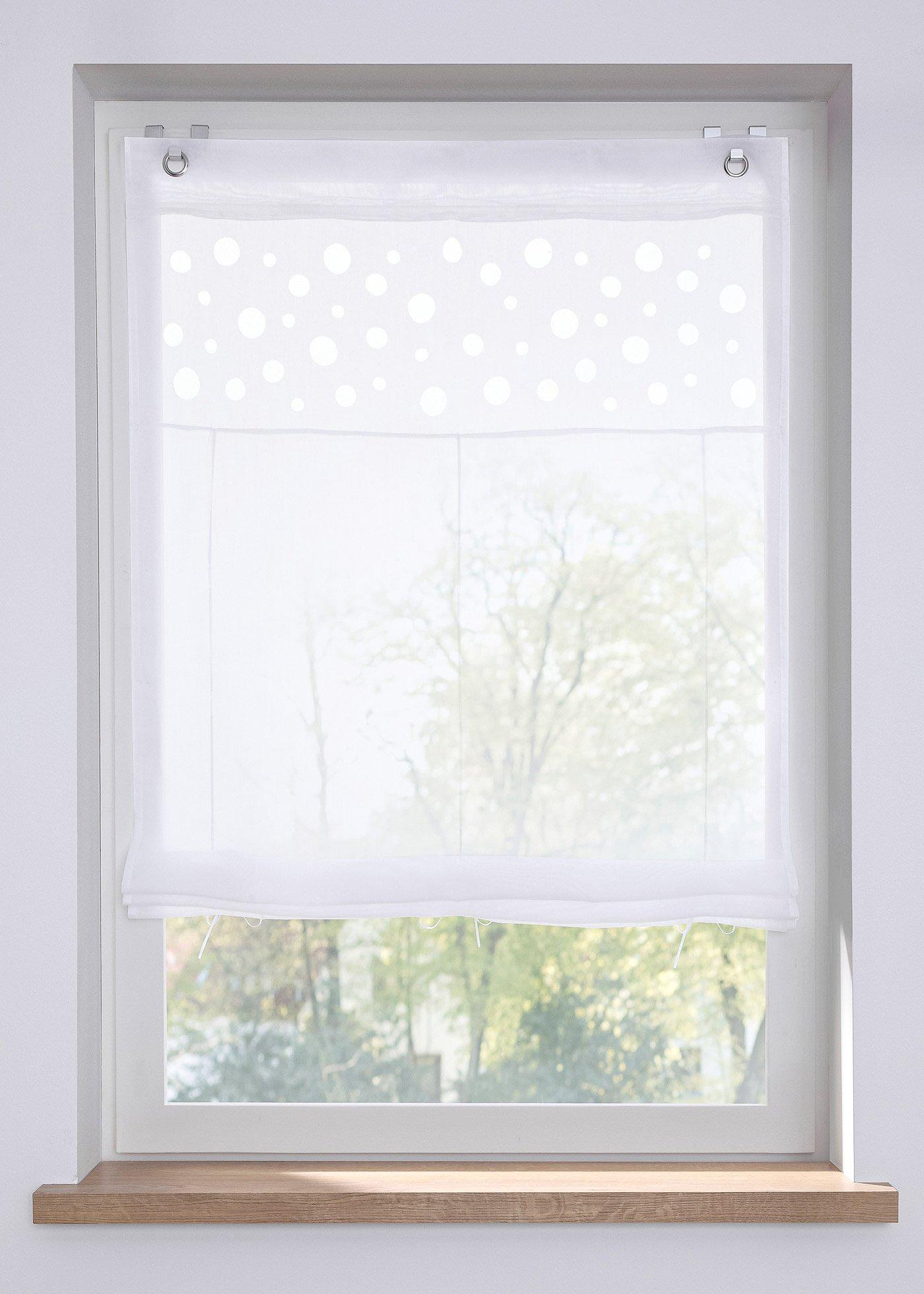 Store bateau à motif cercle