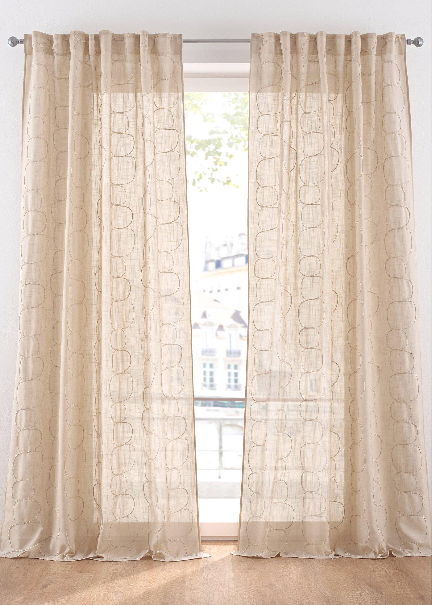 Panneau avec broderie brillante (1 pce.)