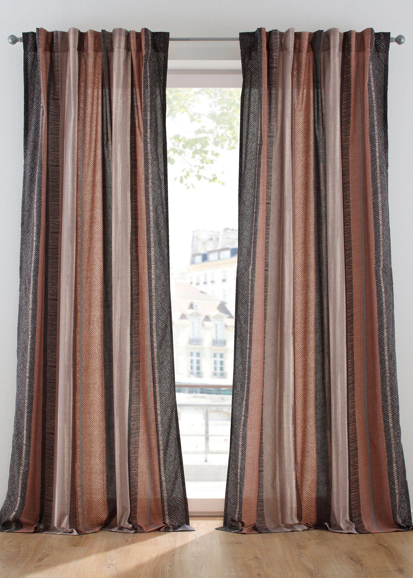 Panneau à imprimé rayures (1 pce.)