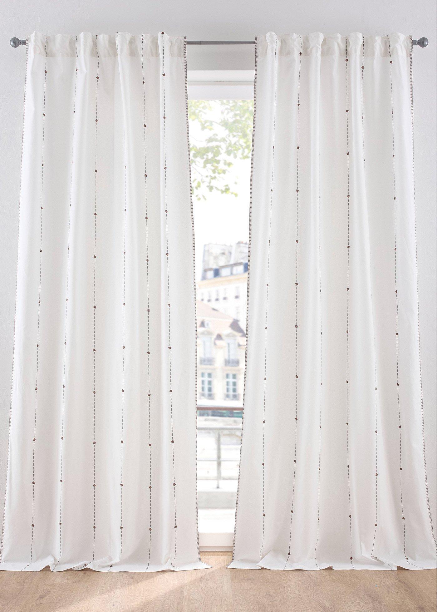 Panneau en coton bio à imprimé (1 pce.)