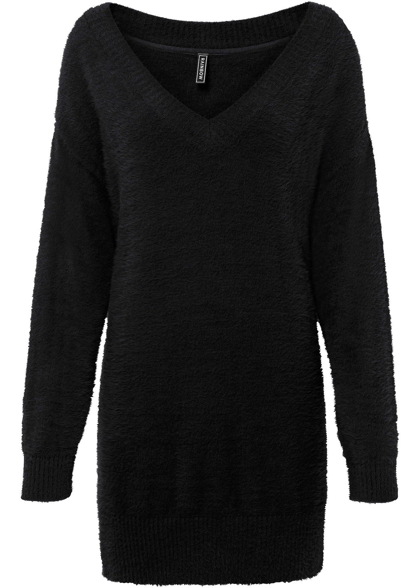 Pull en maille oversized avec fil duveteux