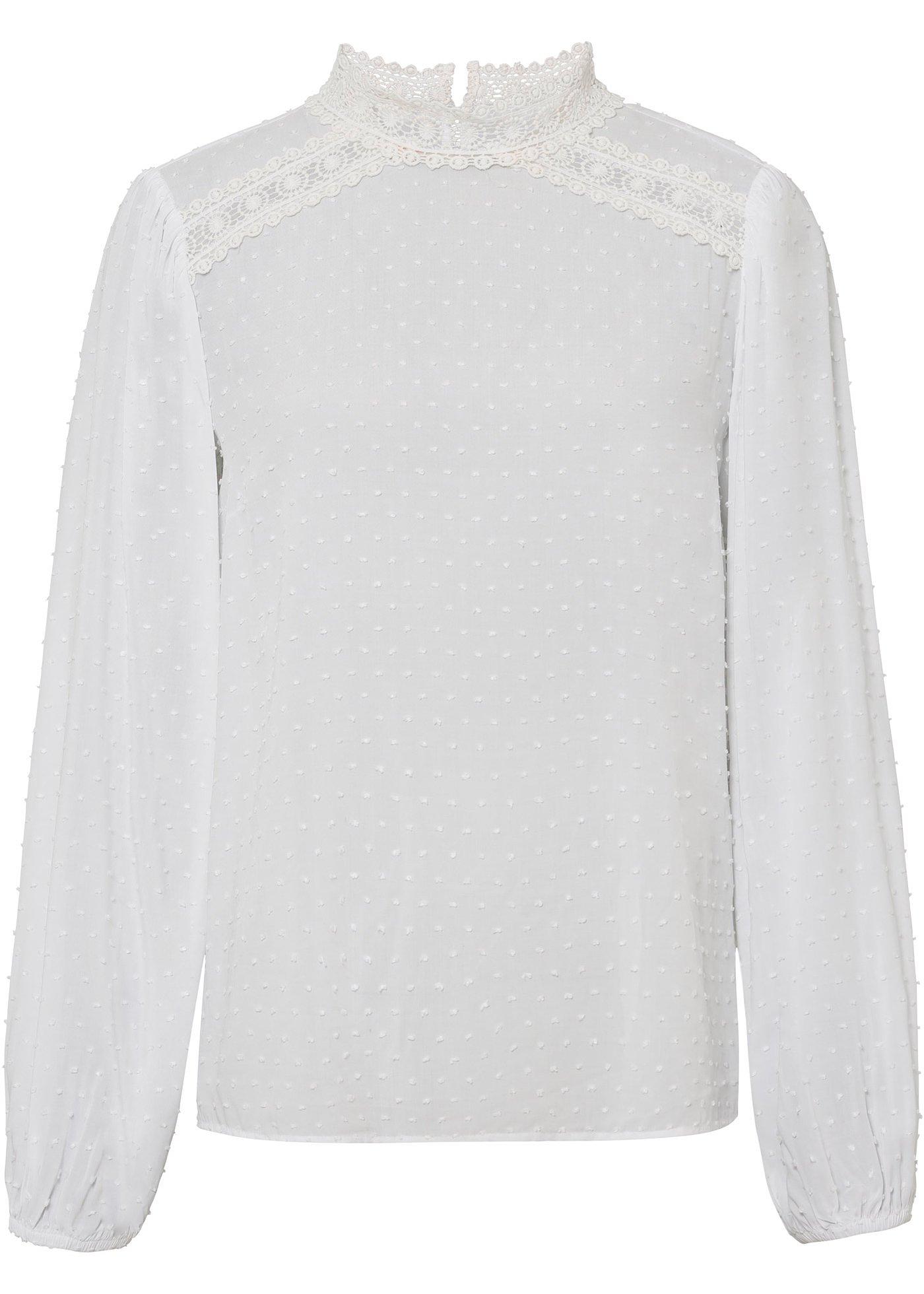 Blouse à dentelle