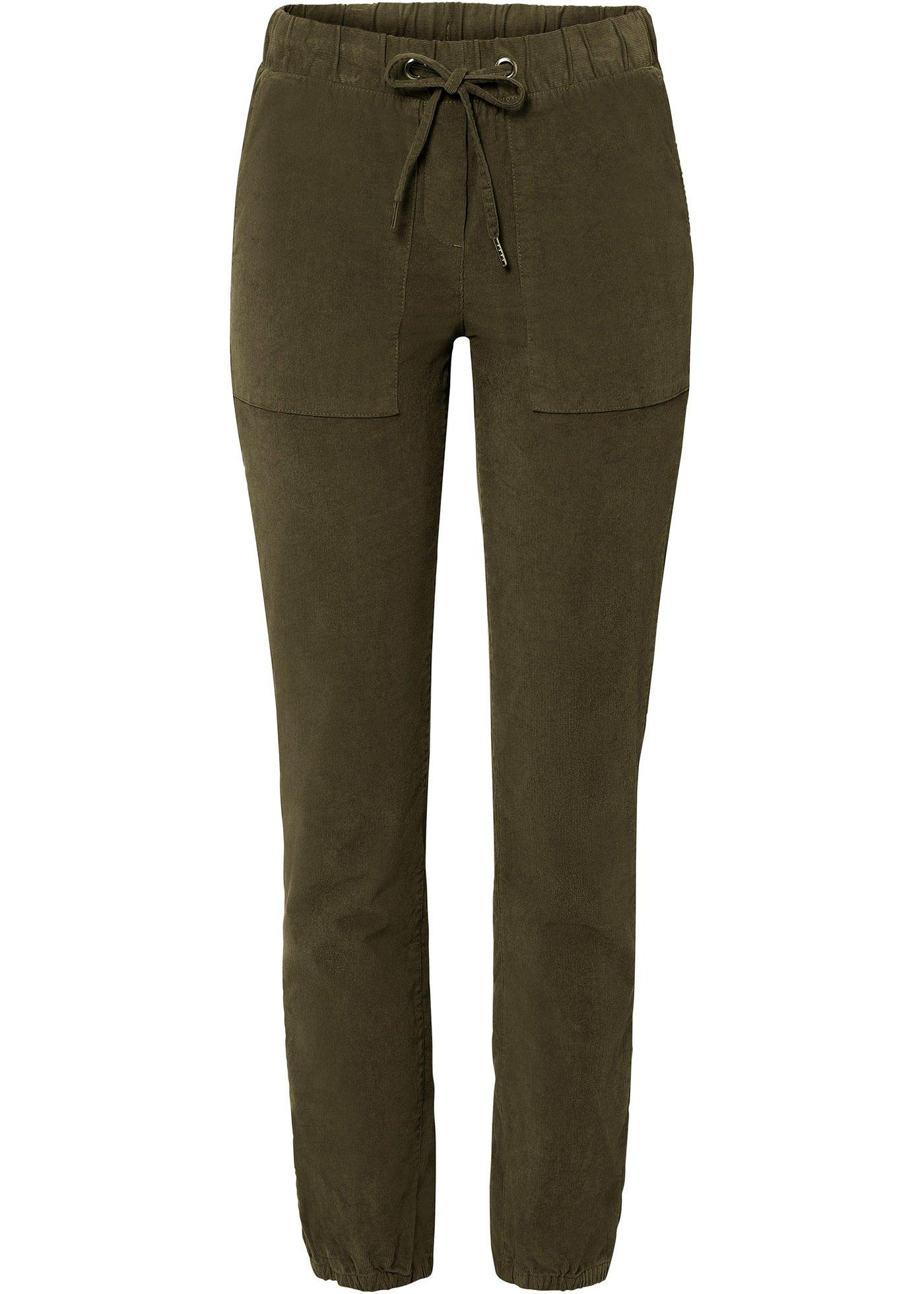Pantalon velours côtelé en coton bio