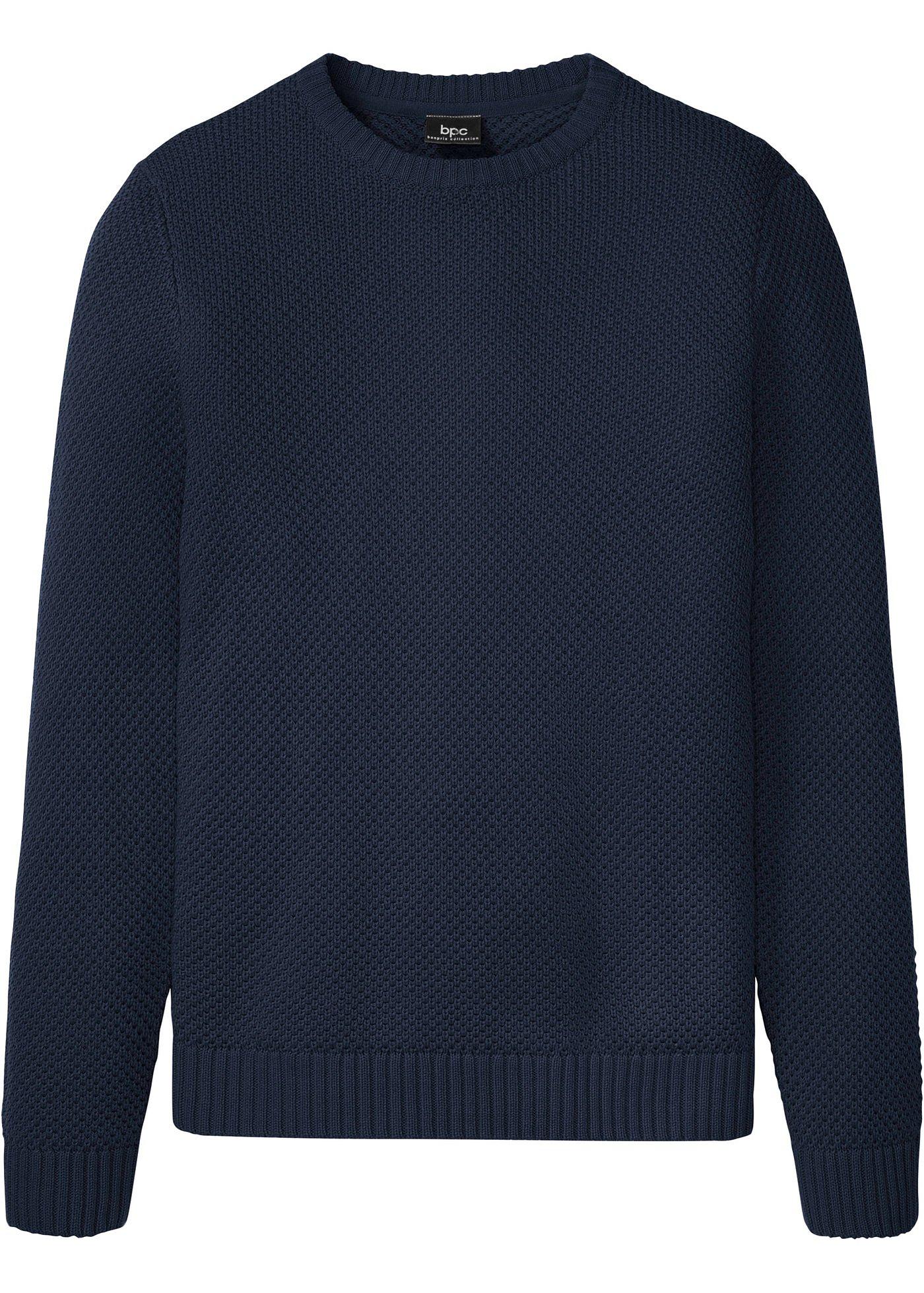 Pull à structure gaufrée