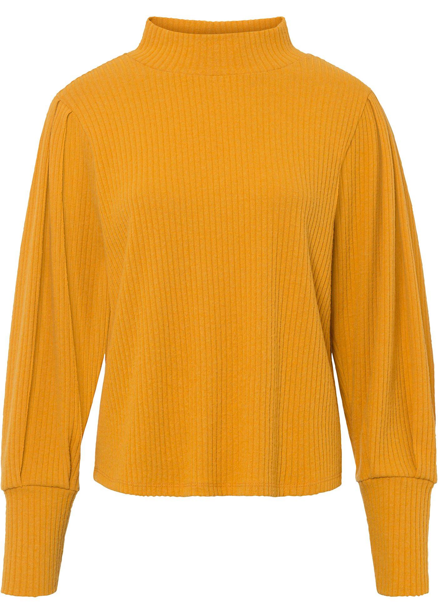 Sweat-shirt douillet côtelé