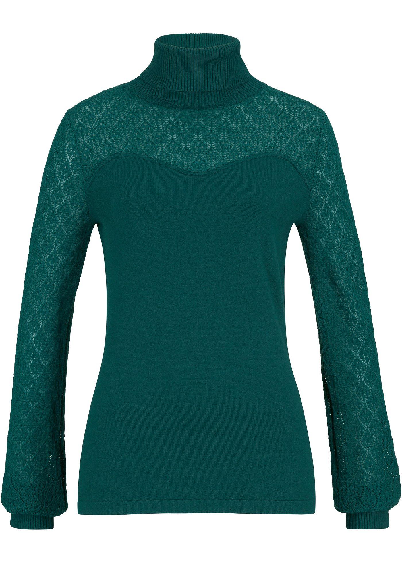 Pull en viscose durable avec motif ajouré