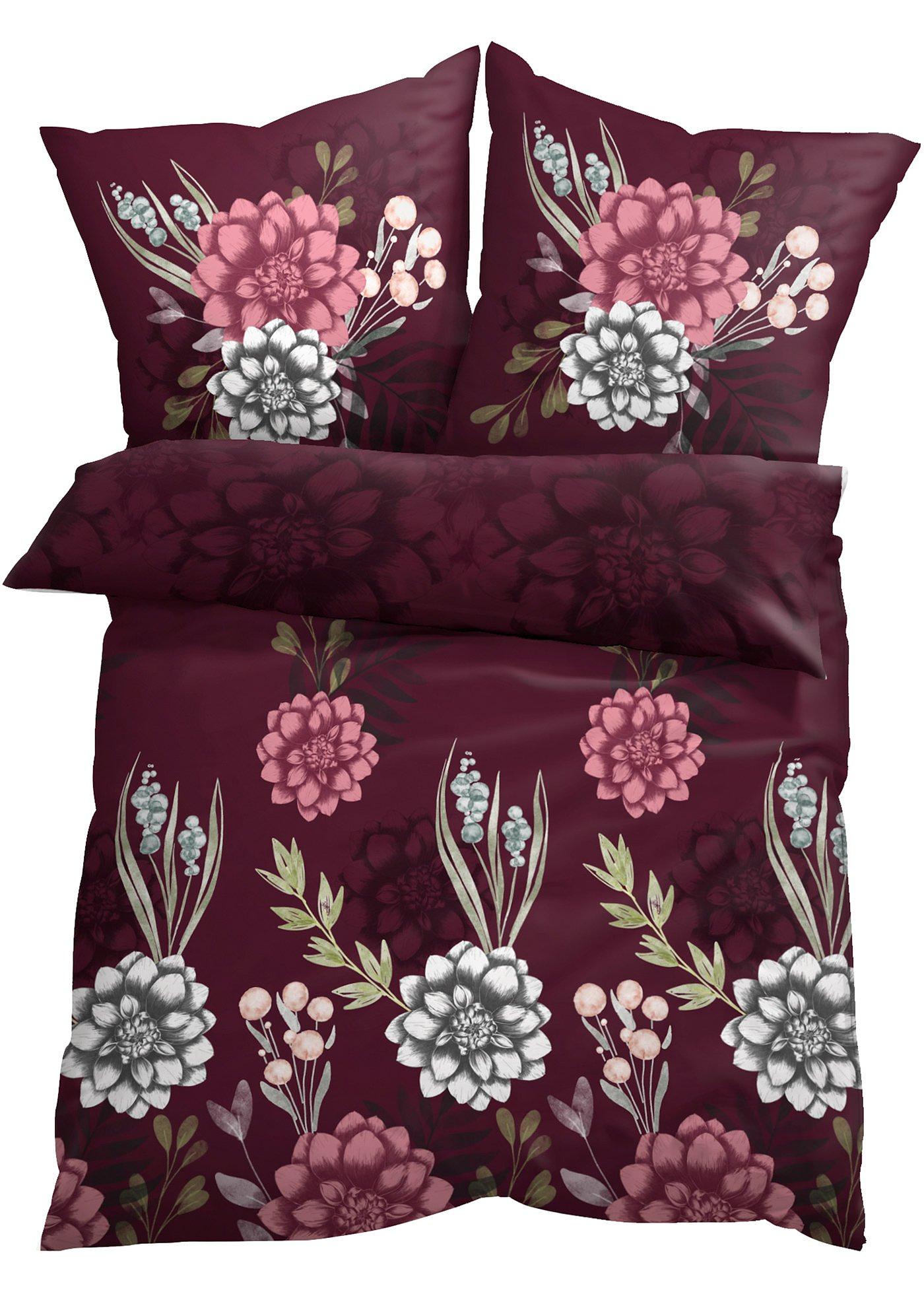 Parure de lit à motif floral