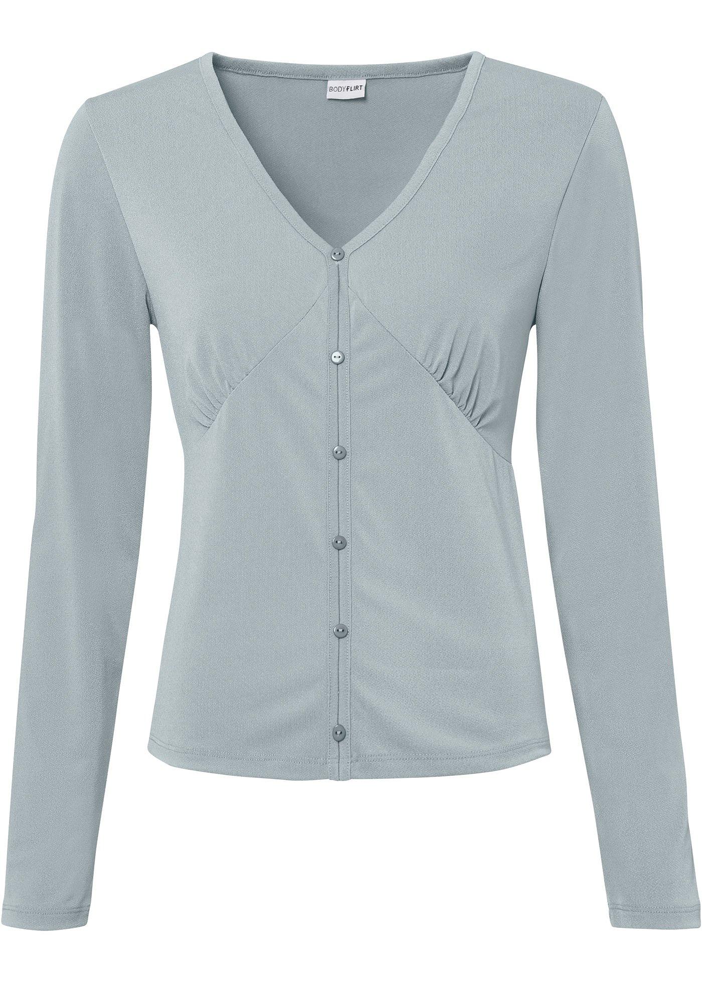 T-shirt manches longues à col V