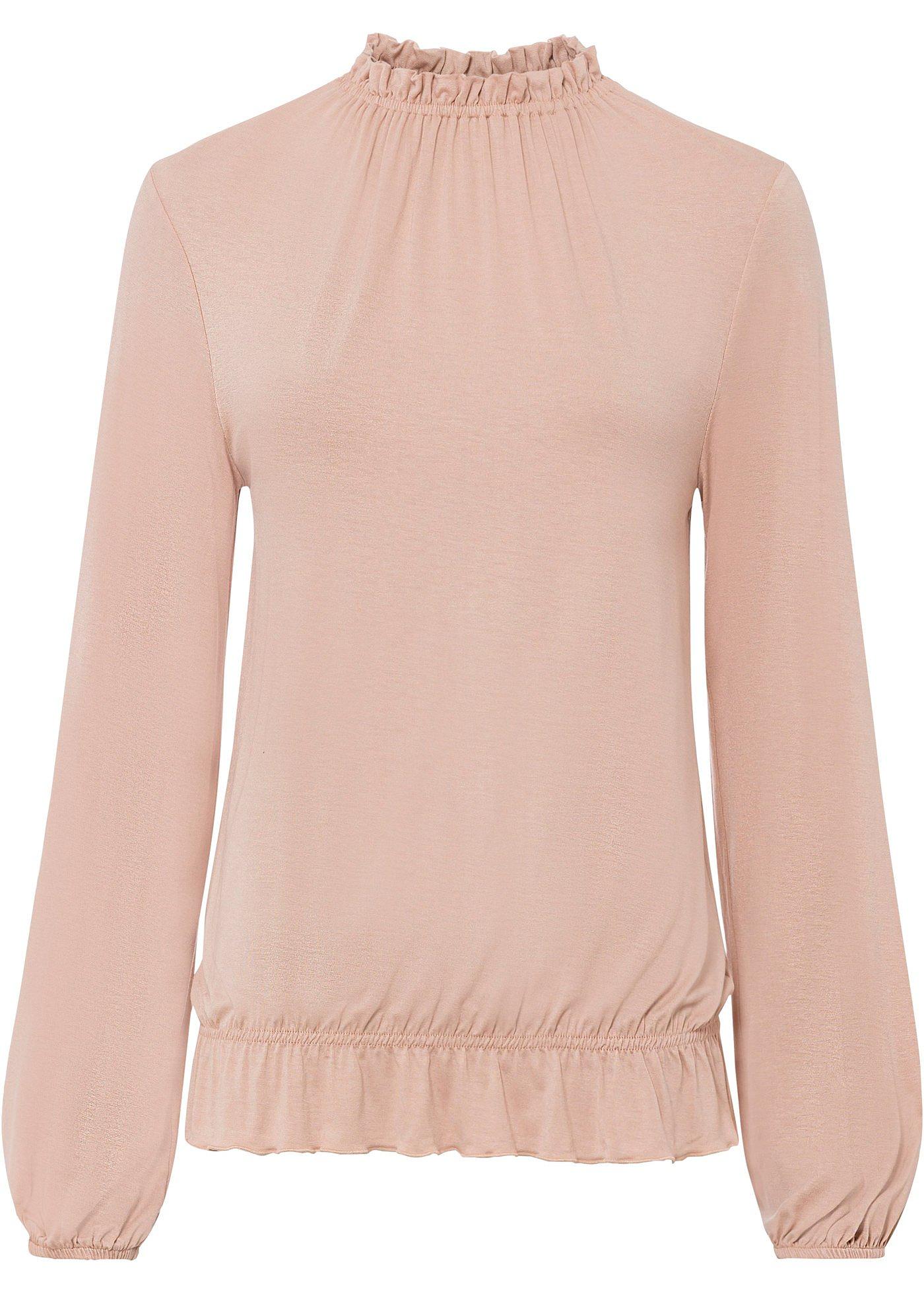 T-shirt à ruchés en viscose durable